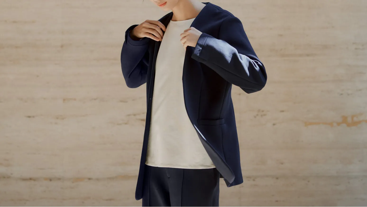 テックスウェット】カラーレスジャケット ウィメンズ _25FW | TENTIAL