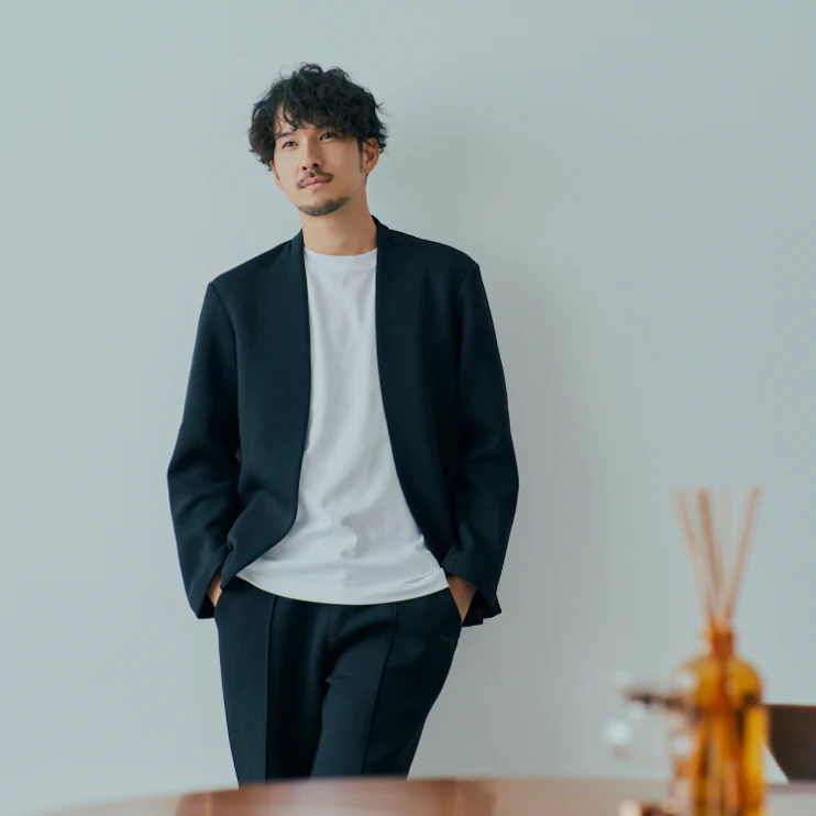 MIGARU WORK WEAR Collarless Jacket 上下セット | TENTIAL公式 MIGARU WORK WEAR Collarless Jacket 上下セット | TENTIAL公式