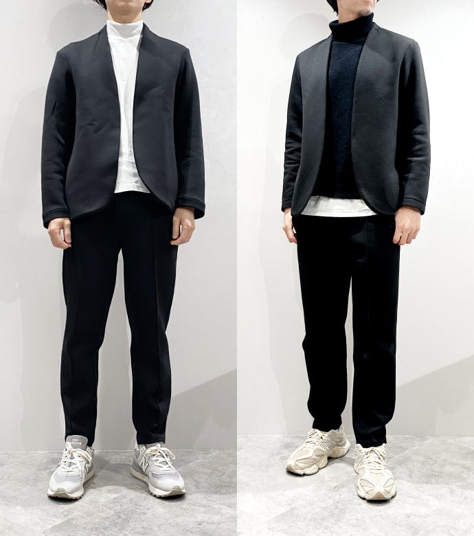 MIGARU WORK WEAR Collarless Jacket 上下セット | TENTIAL[テンシャル