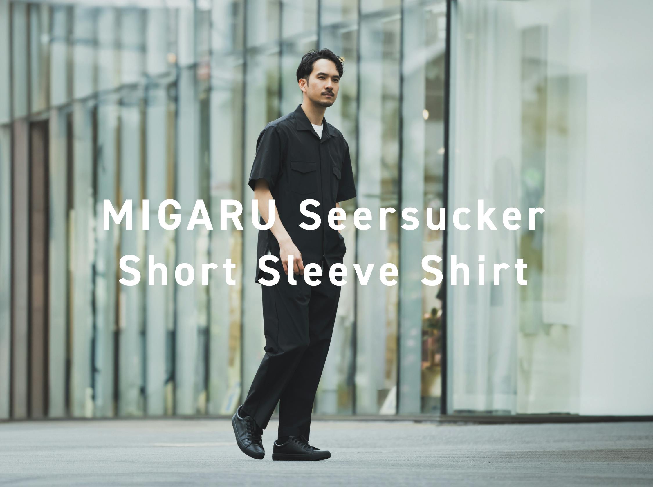 MIGARU Seersucker Short Sleeve Shirt / 半袖シャツ_25SS | TENTIAL