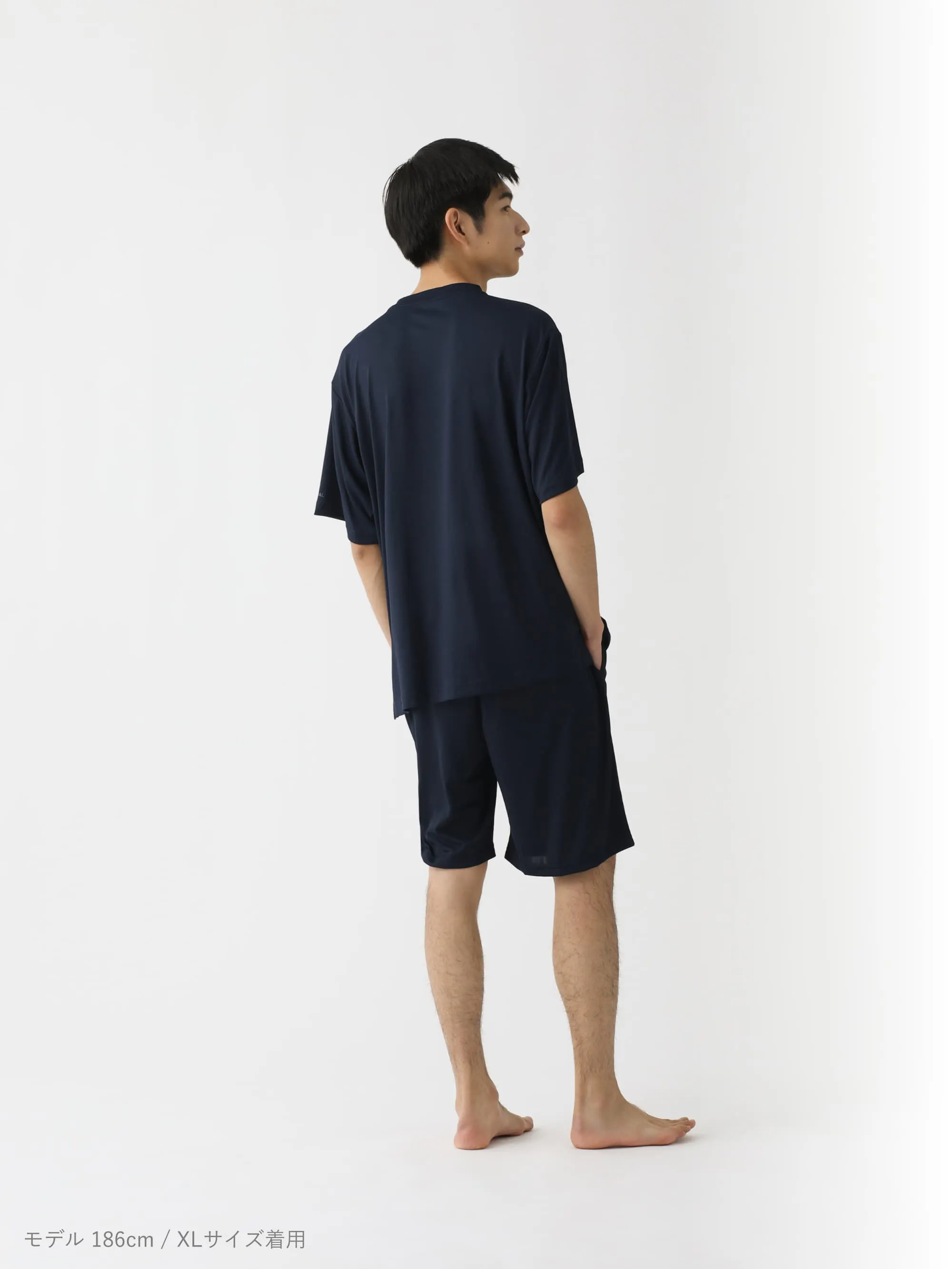 BAKUNE Dry Men's 上下セット（半袖Tシャツ・ショートパンツ）_25SS