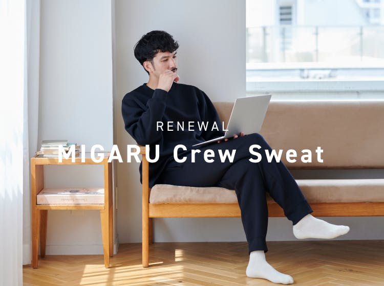 MIGARU WORK WEAR Crew Sweat | TENTIAL[テンシャル] 公式オンラインストア