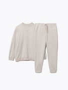 BAKUNE スウェット メンズ 長袖 Greige