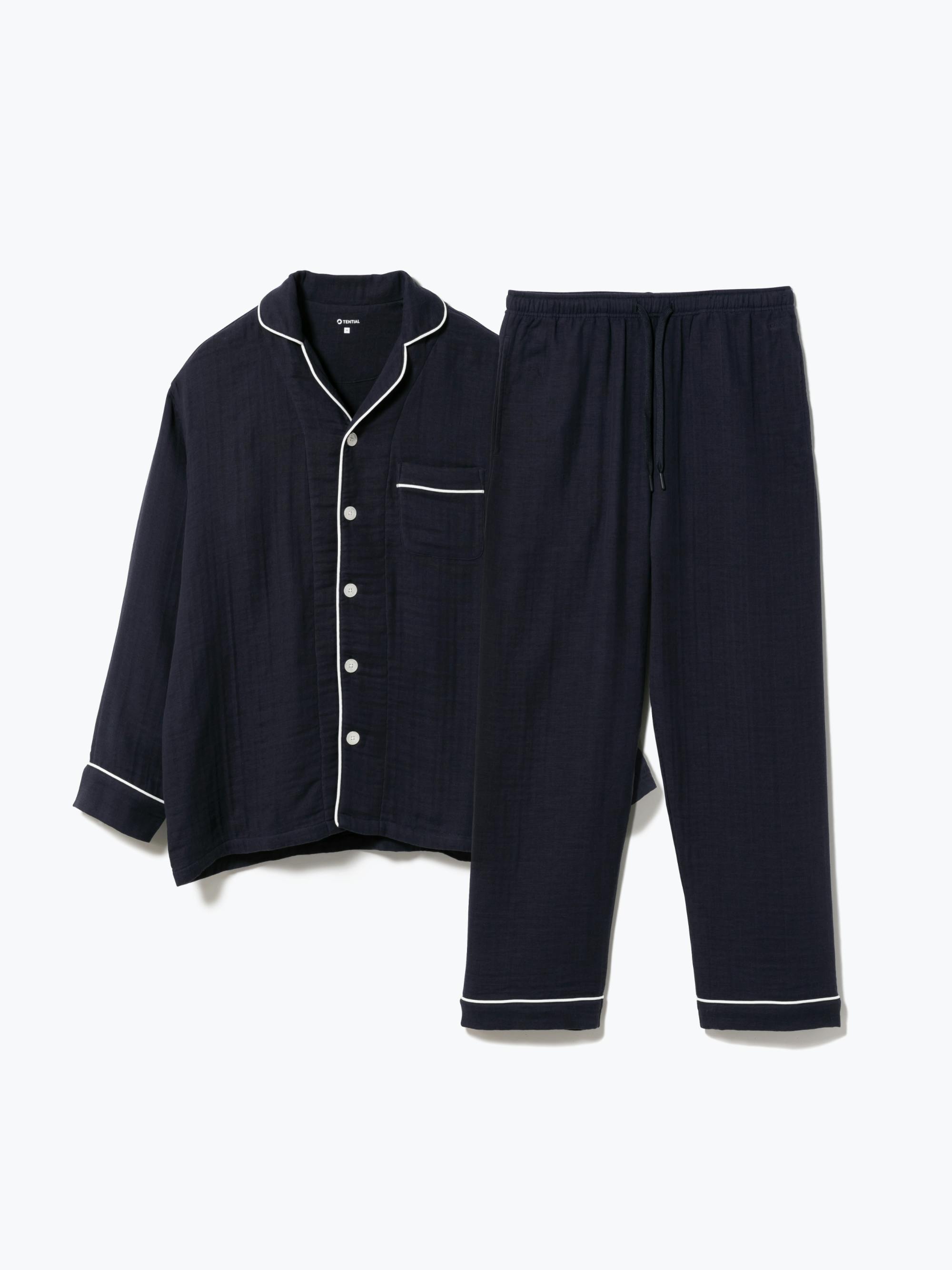 BAKUNE Pajamas Gauze 上下セット（長袖・ロングパンツ） | TENTIAL ...