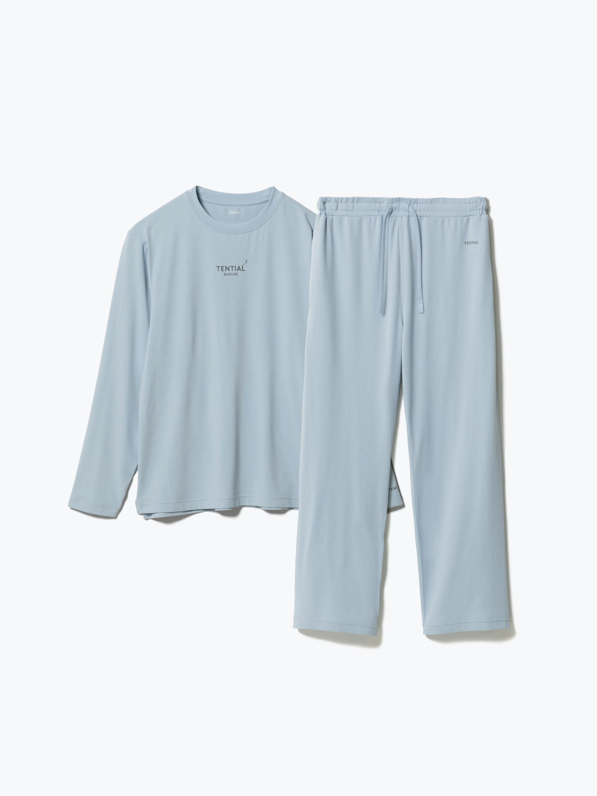 BAKUNE Mesh 長袖 Saxe-blue