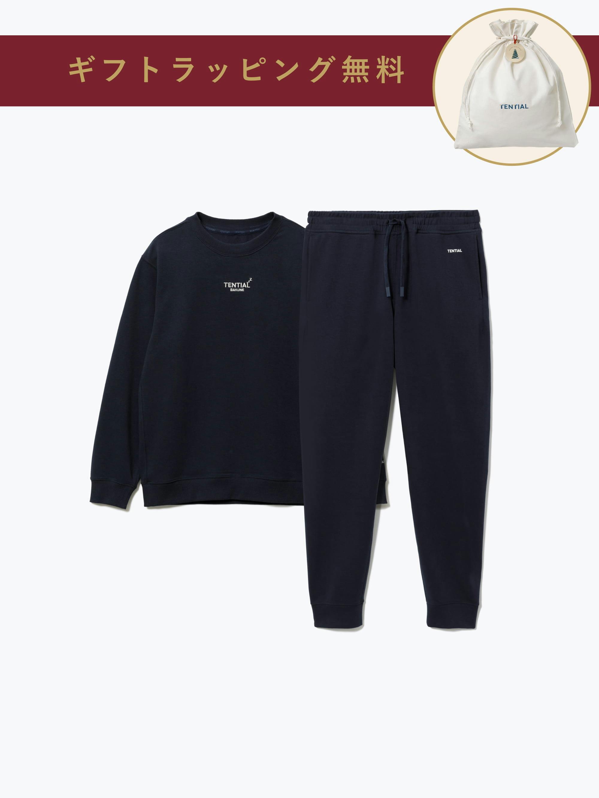 BAKUNE スウェット ウィメンズ 長袖 Navy