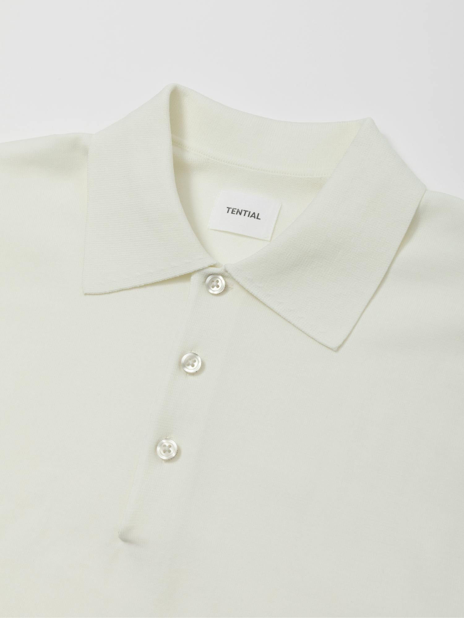 MIGARU Light Knit Short Sleeve Tailored Polo Shirt / 上下