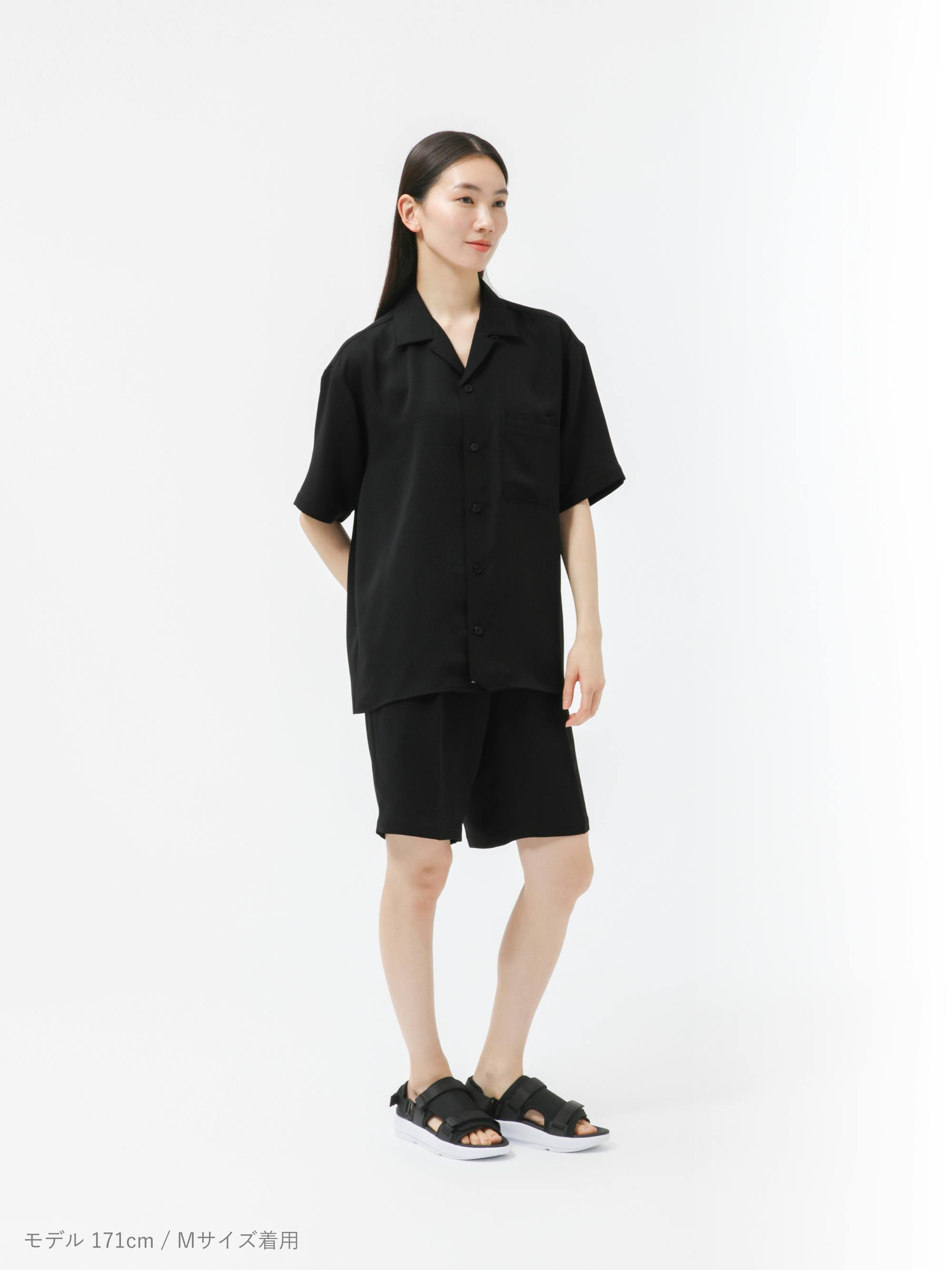 ブラック 【男女兼用】TENTIAL MIGARU Dry（Polo Shirts