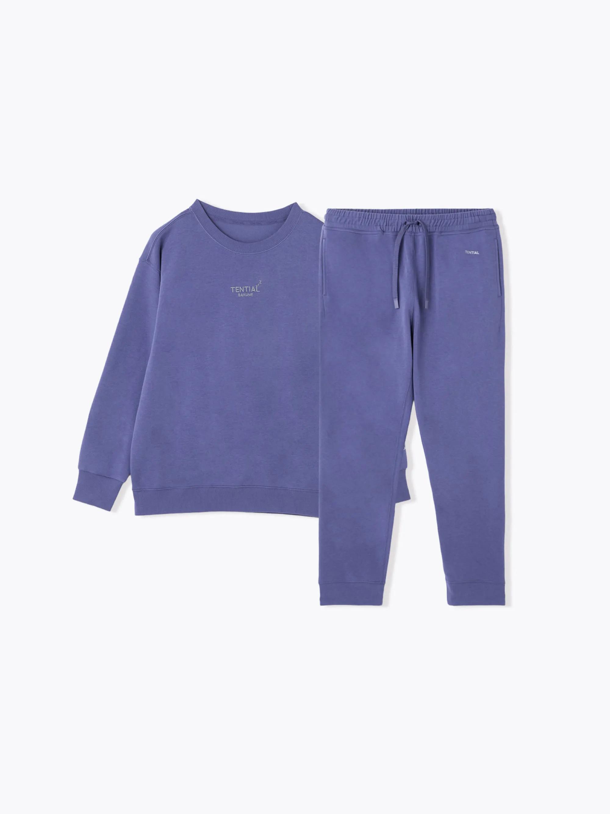 BAKUNE スウェット ウィメンズ 長袖 Purple
