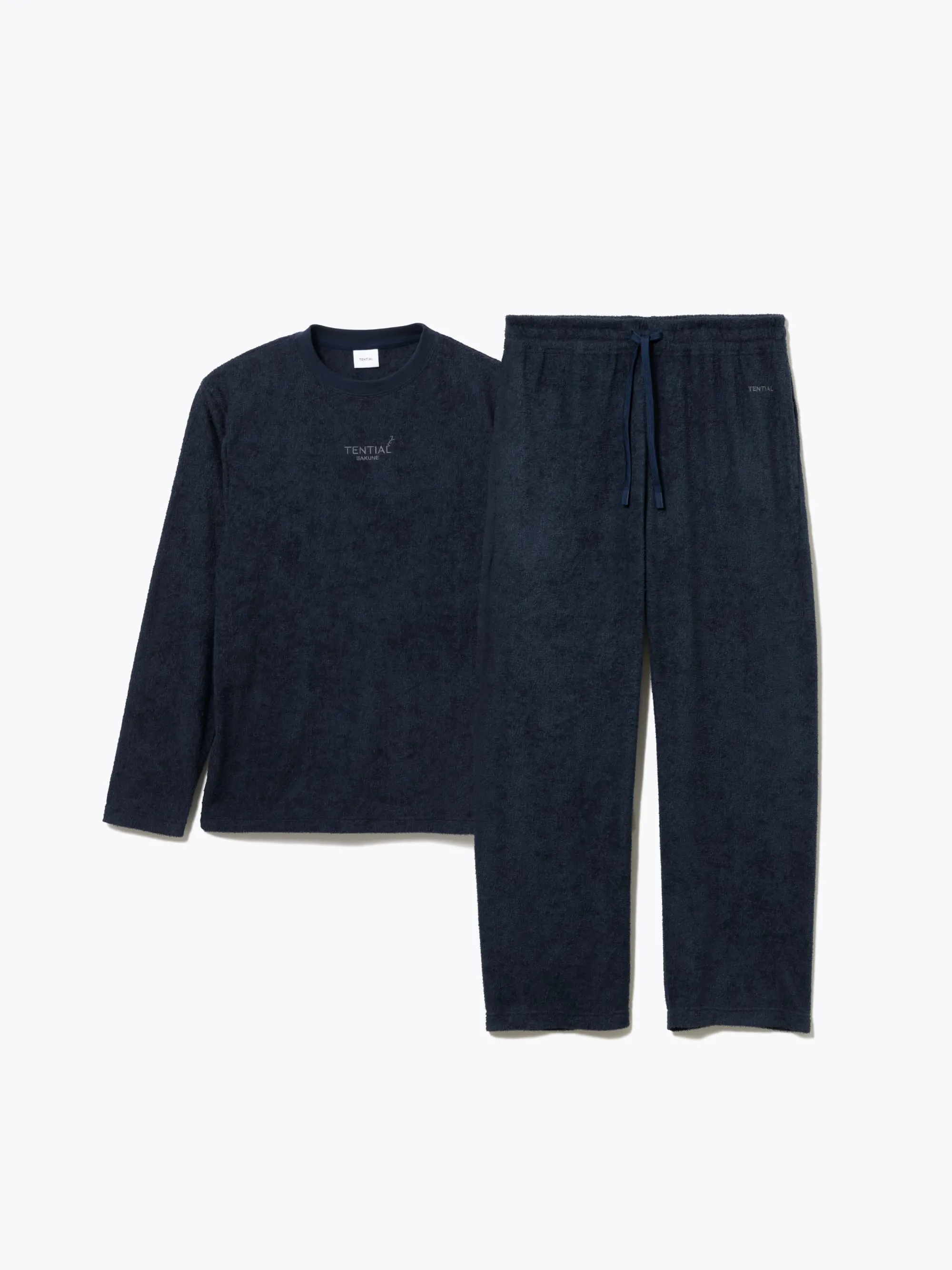 BAKUNE Pile 上下セット（長袖Tシャツ・ロングパンツ）_25SS | TENTIAL