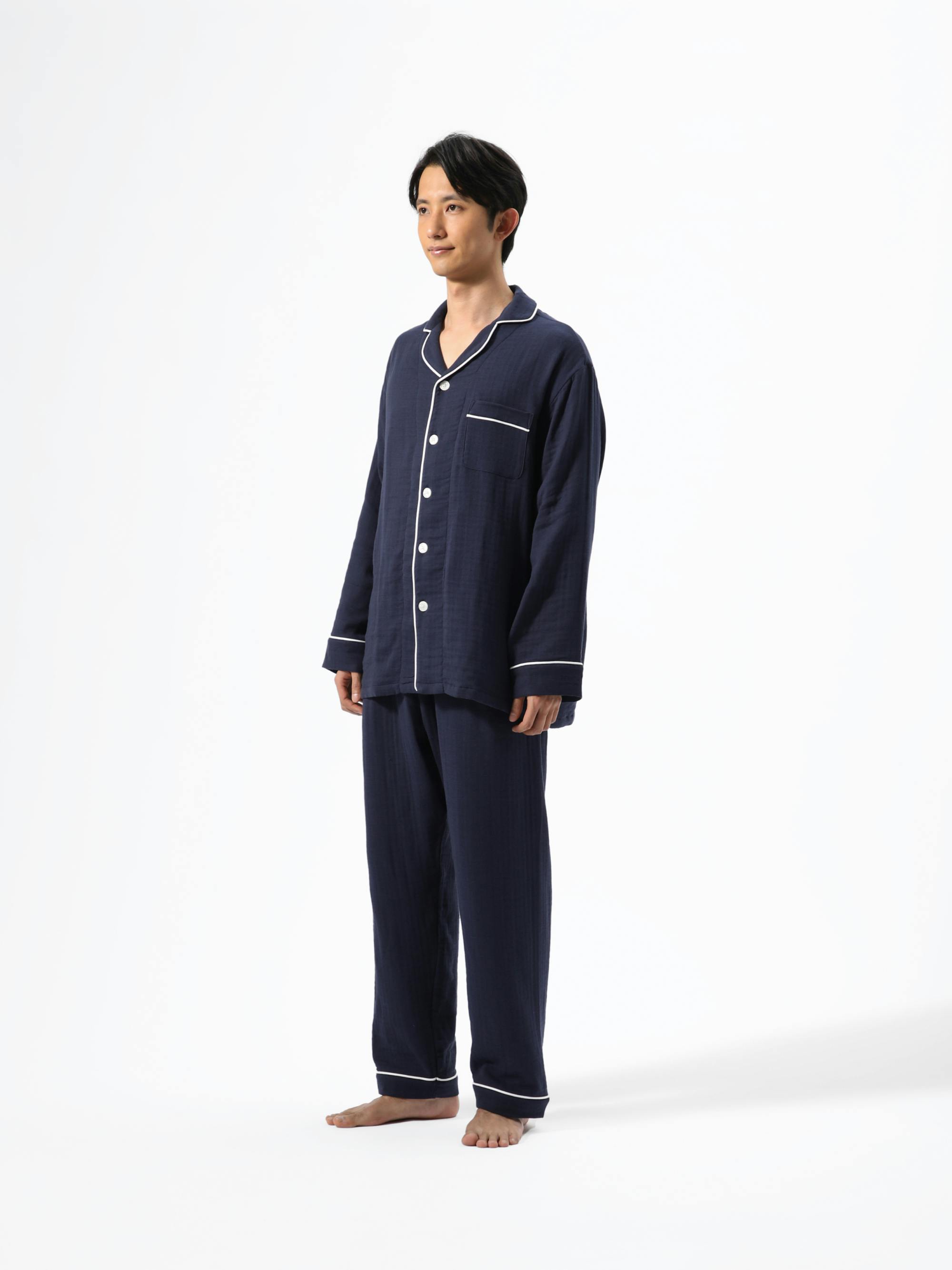 BAKUNE Pajamas Gauze 上下セット（長袖・ロングパンツ） | TENTIAL[テンシャル] 公式オンラインストア