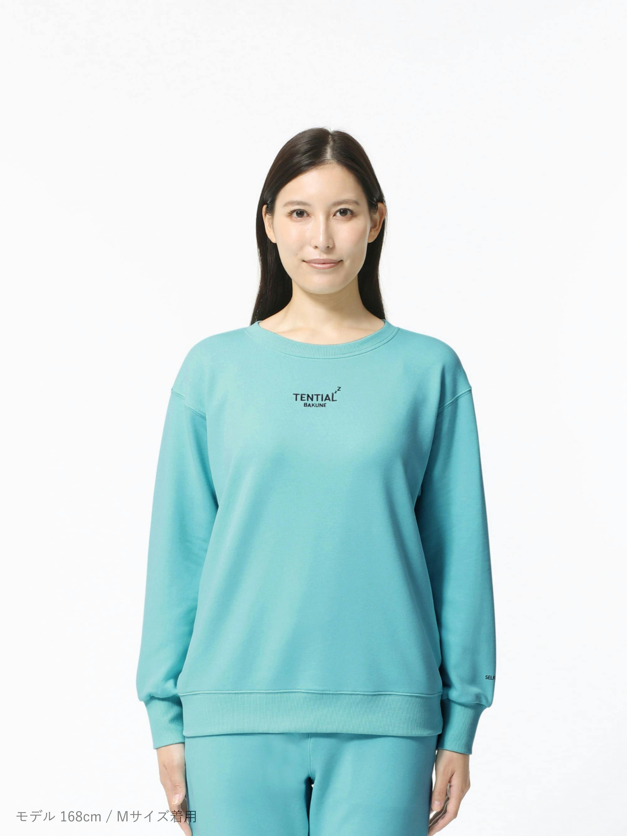 BAKUNE スウェット ウィメンズ / 上下セット（長袖クルーネックシャツ