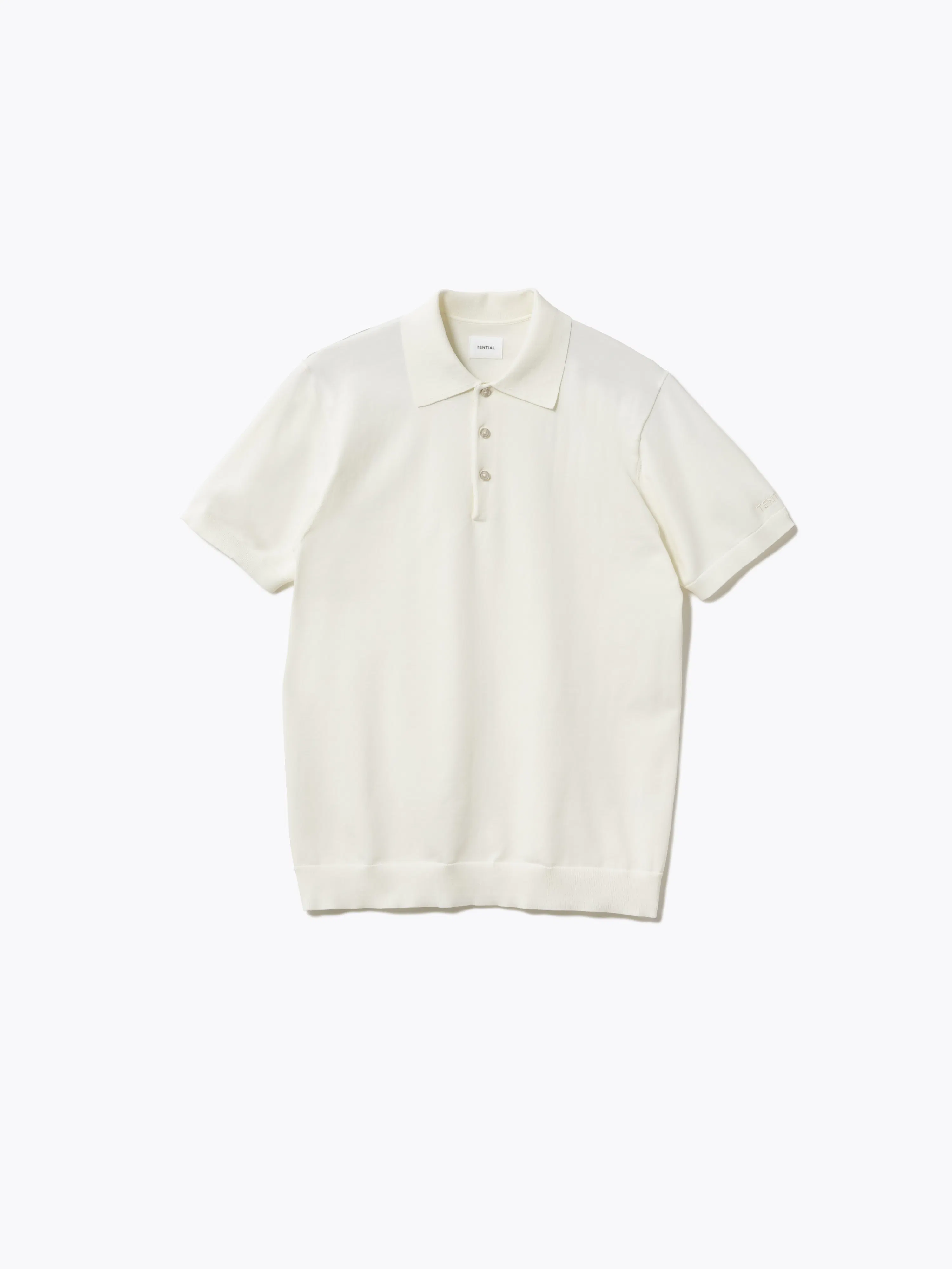 MIGARU Light Knit Short Sleeve Tailored Polo Shirt / 上下セット