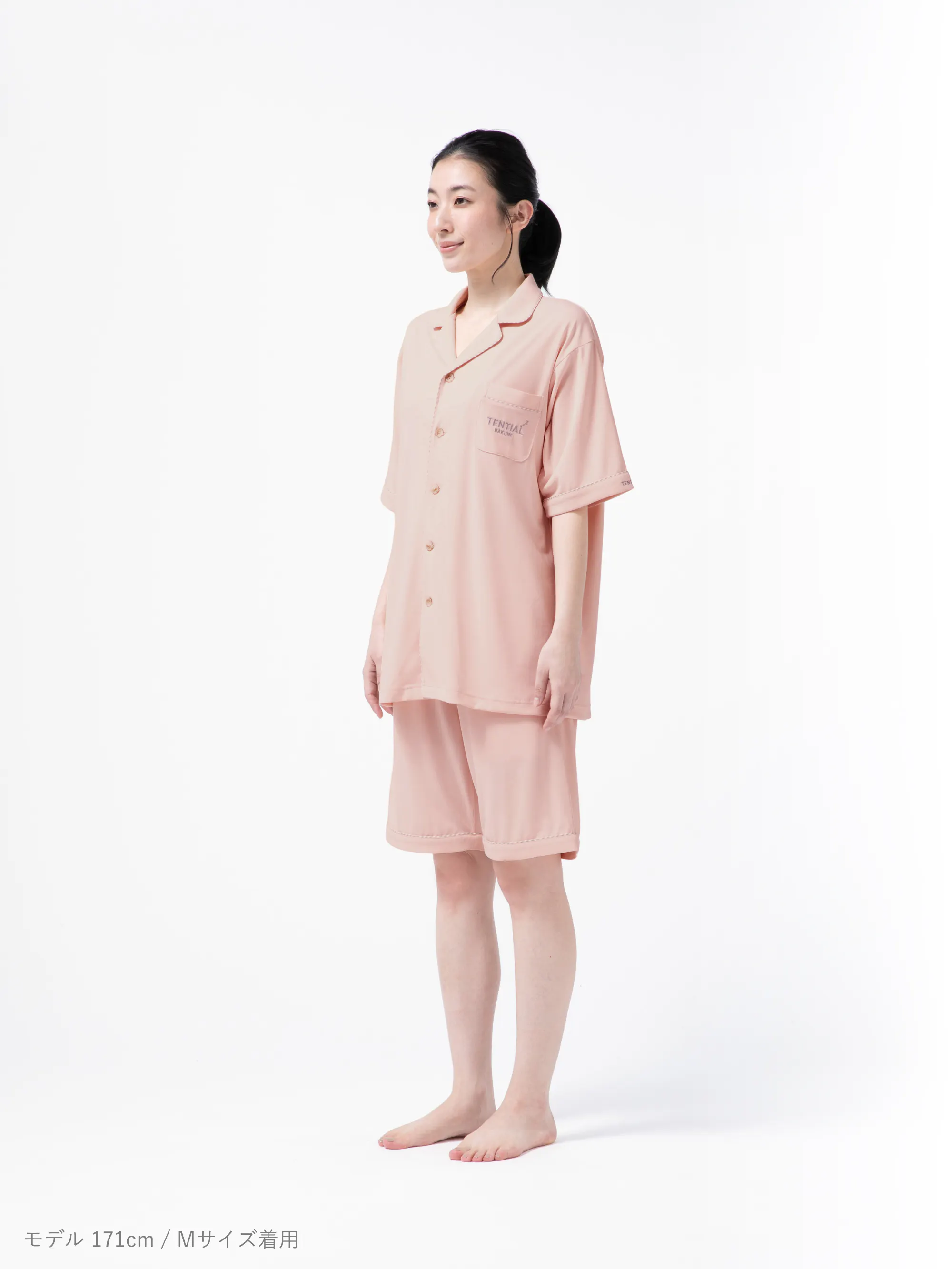 BAKUNE Pajamas Dry 上下セット（半袖シャツ・ショートパンツ）_25SS