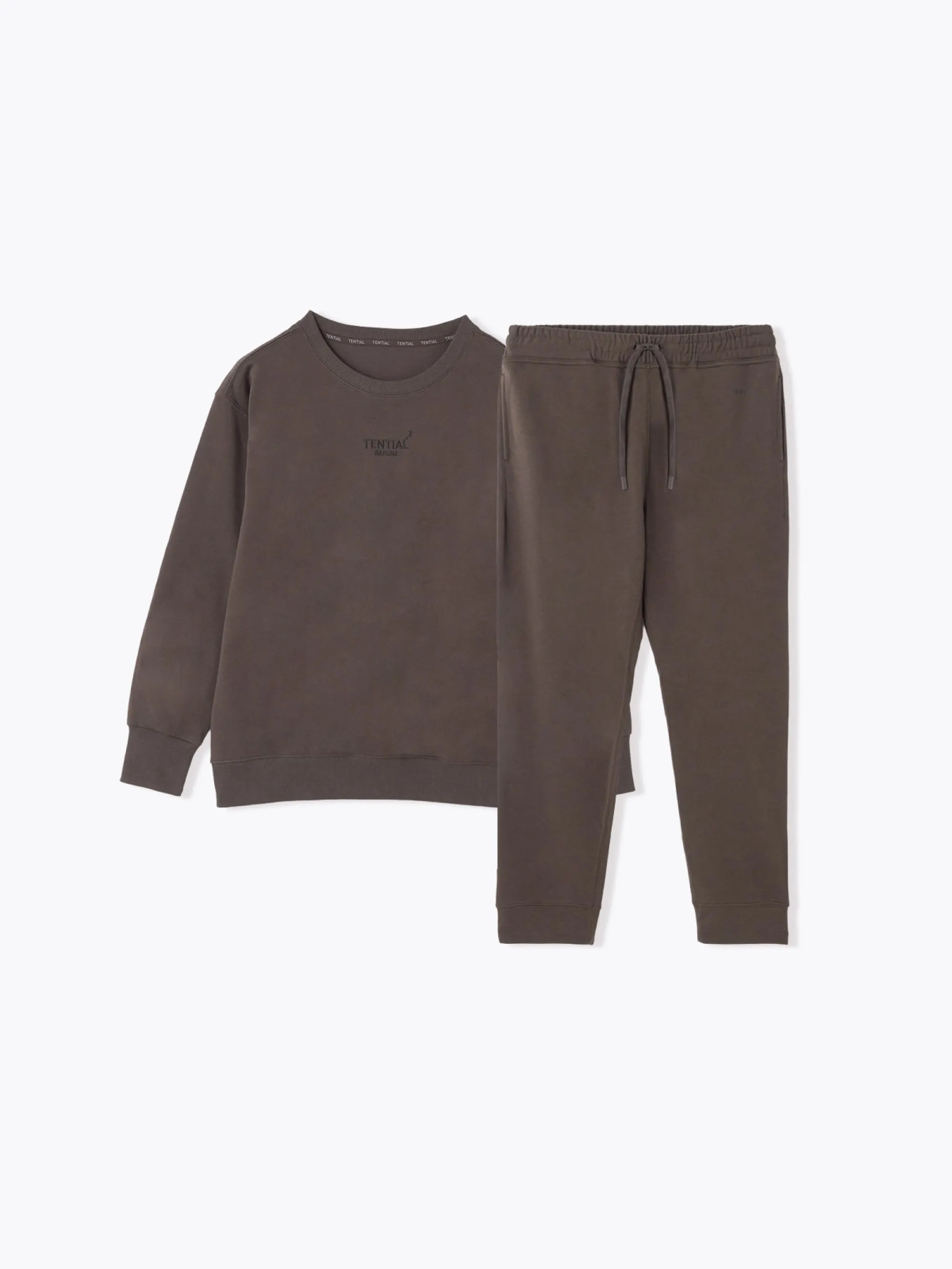 BAKUNE スウェット ウィメンズ 長袖 Brown