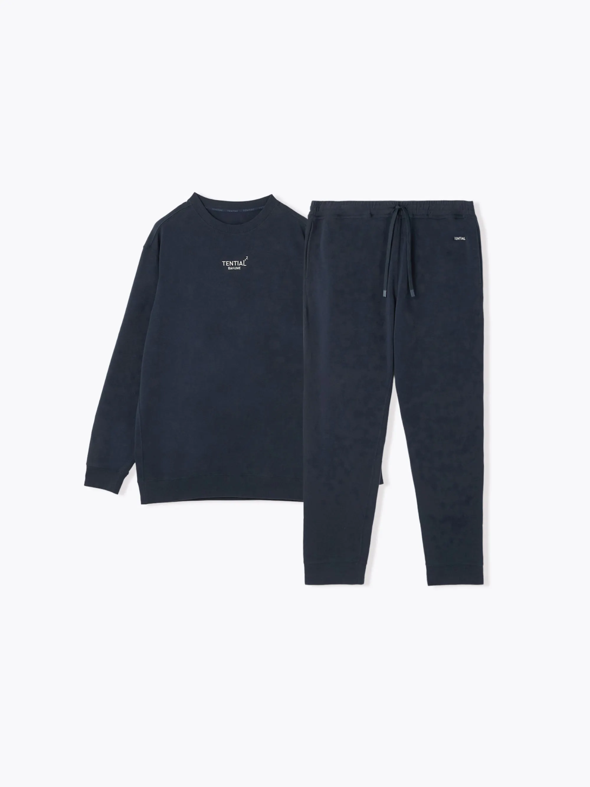 BAKUNE スウェット メンズ 長袖 Navy