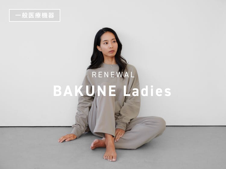 RENEWAL】BAKUNE Ladies スウェットシャツ | TENTIAL[テンシャル] 公式オンラインストア