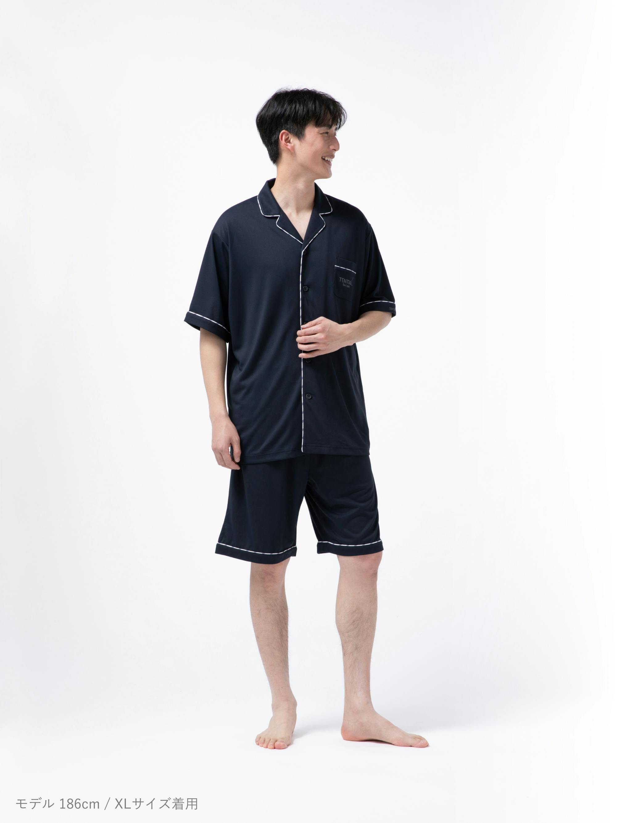 BAKUNE Pajamas Dry 上下セット（半袖シャツ・ショートパンツ