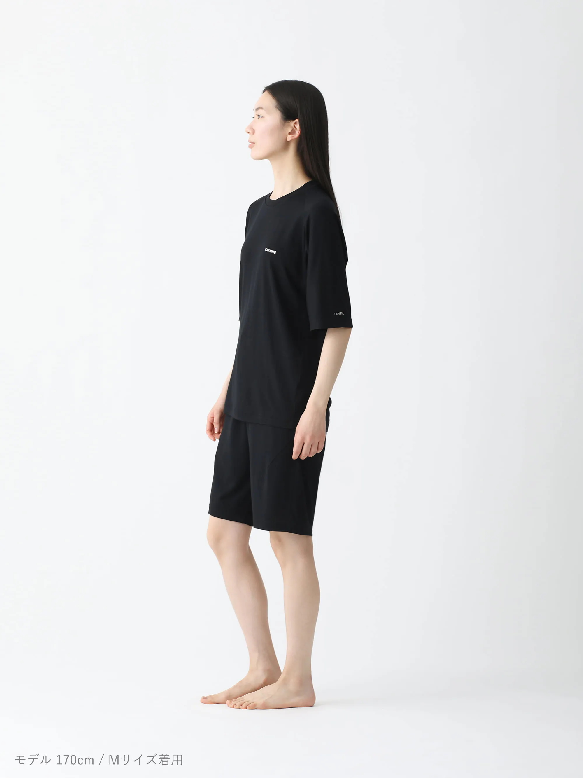 TENTIAL BAKUNE Dry Tシャツ・ショートパンツセット BAKUNE Dry Pro / 上下セット（半袖Tシャツ・ショートパンツ