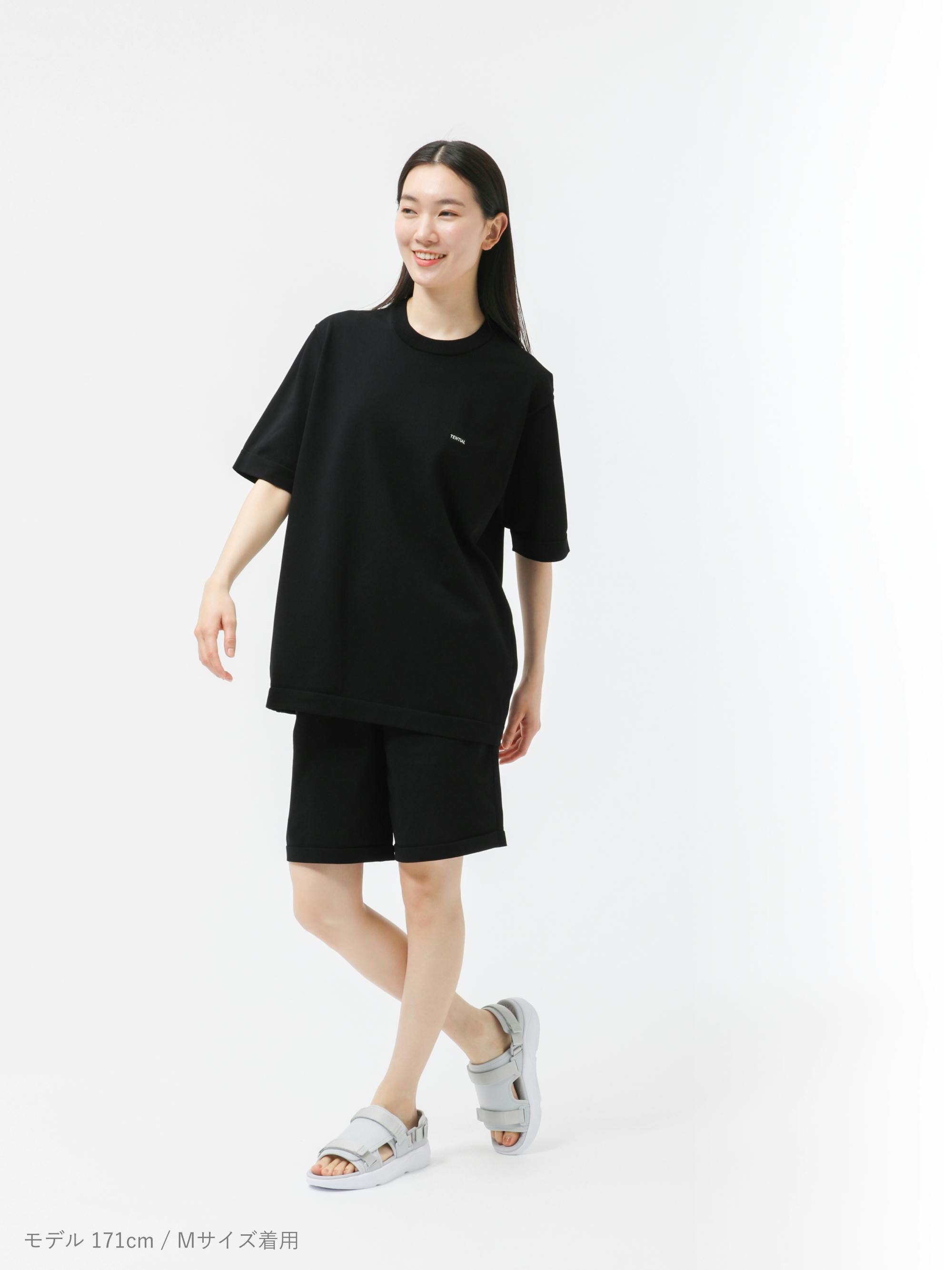 MIGARU Light Knit Short Sleeve T-Shirt / 上下セット（半袖T