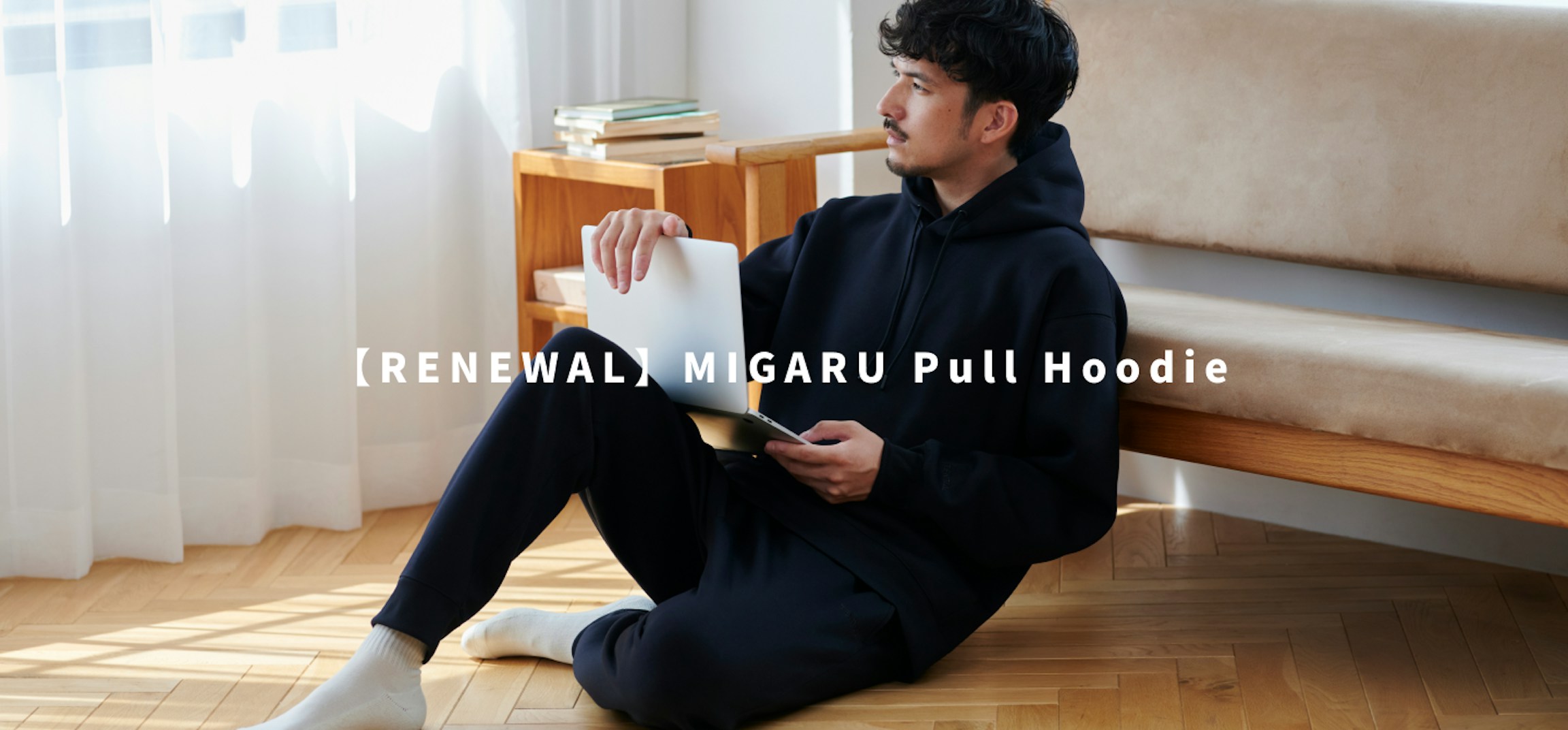 【RENEWAL】MIGARU /Pull hoodie