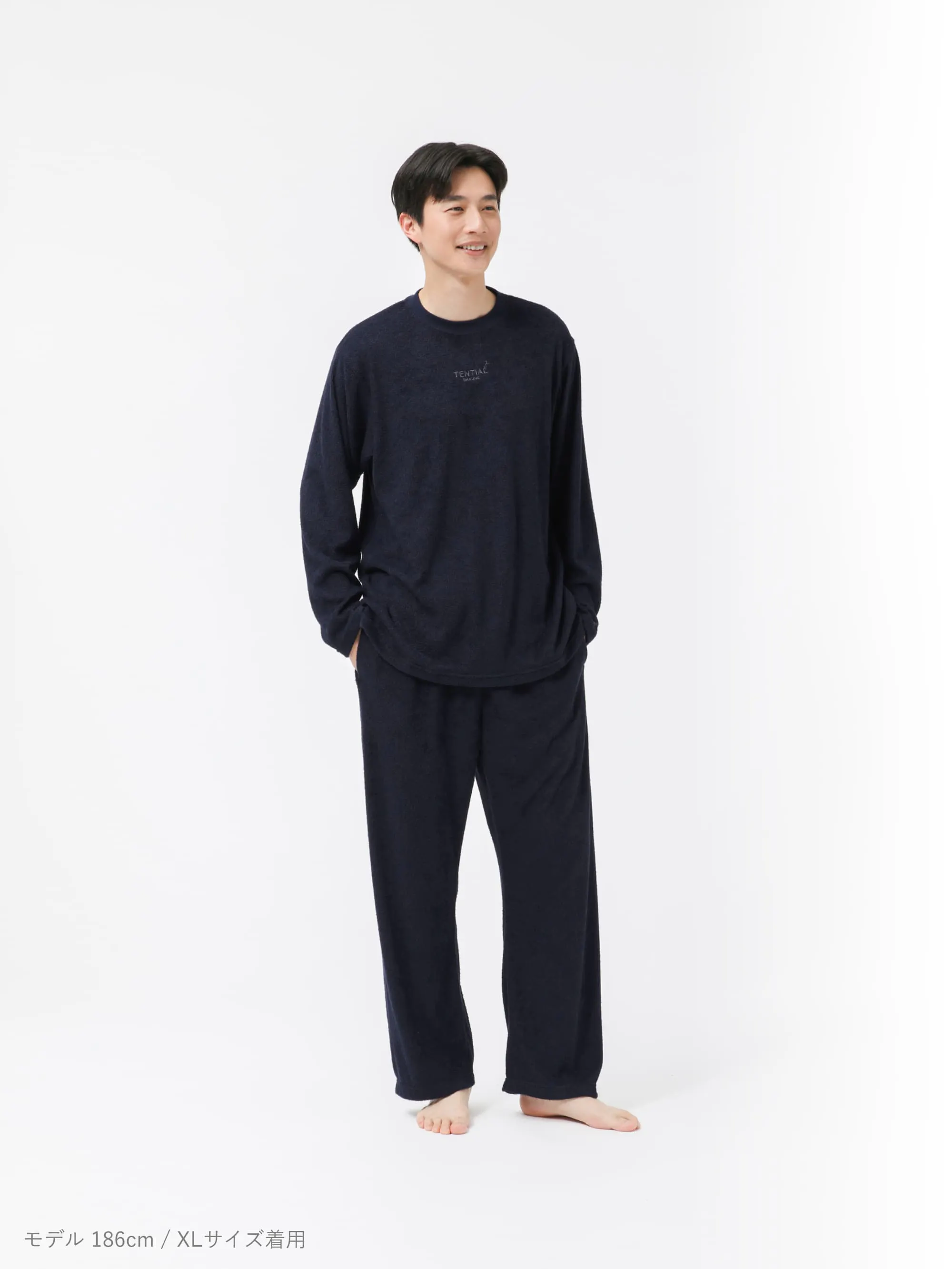 BAKUNE Pile 上下セット（長袖Tシャツ・ロングパンツ）_25SS | TENTIAL