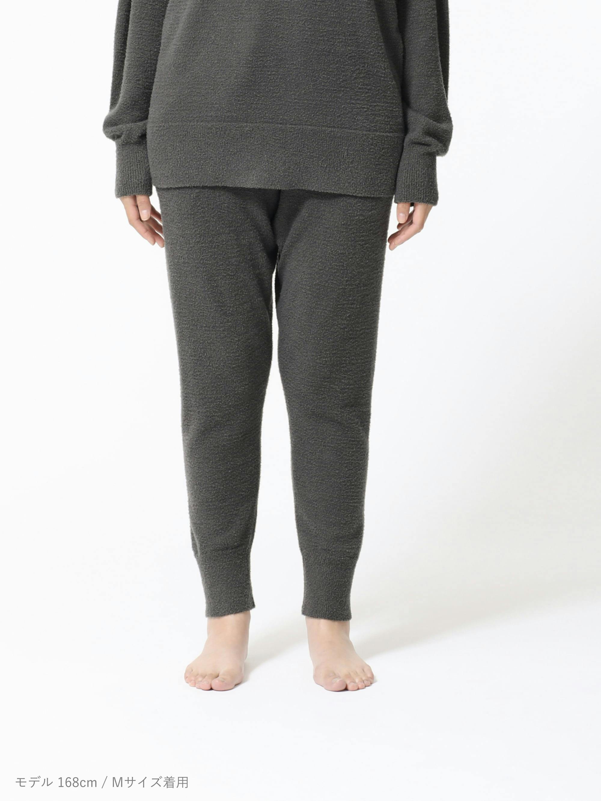 BAKUNE ソフトニット / 上下セット（長袖クルーネックシャツ・ロング