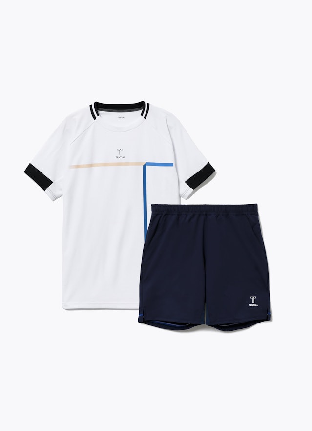 テニスウェア / 上下セット(半袖ゲームシャツ・ショートパンツ)