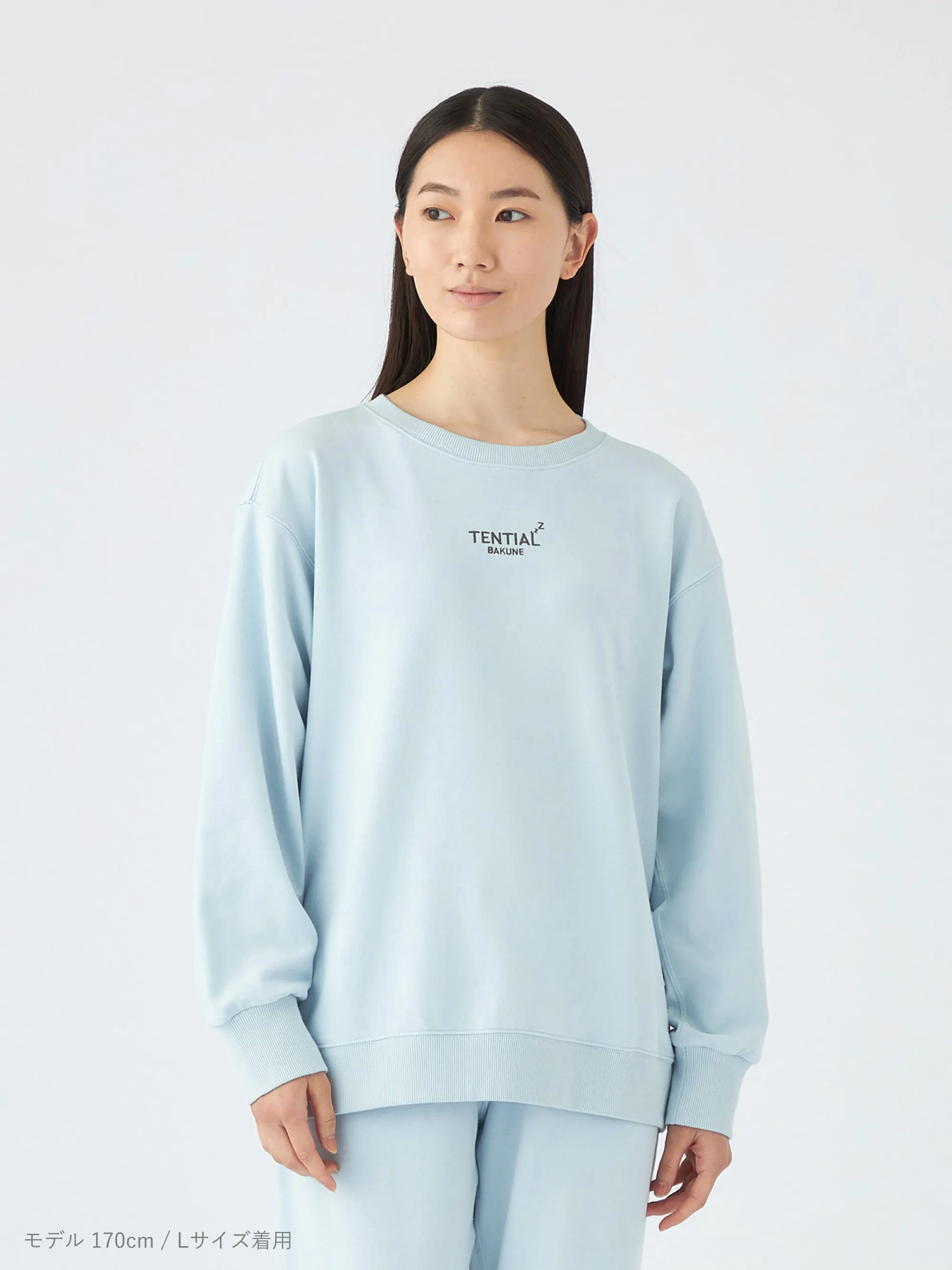BAKUNE スウェット ウィメンズ / 長袖クルーネックシャツ_25FW