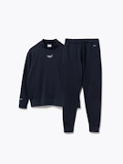 BAKUNE Warm(モックネック) 長袖 Navy