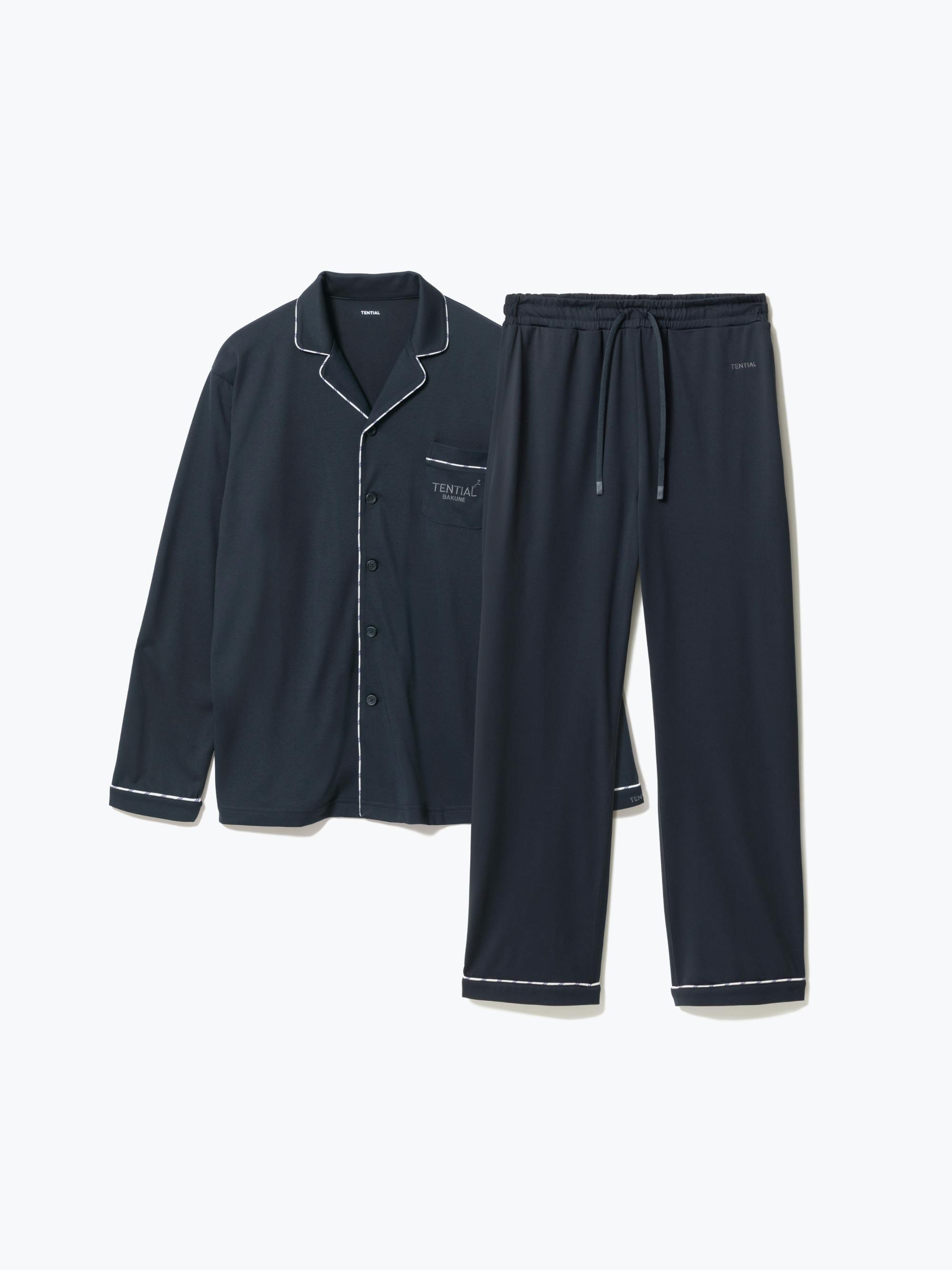 BAKUNE Pajamas Dry 上下セット（長袖シャツ・ロングパンツ