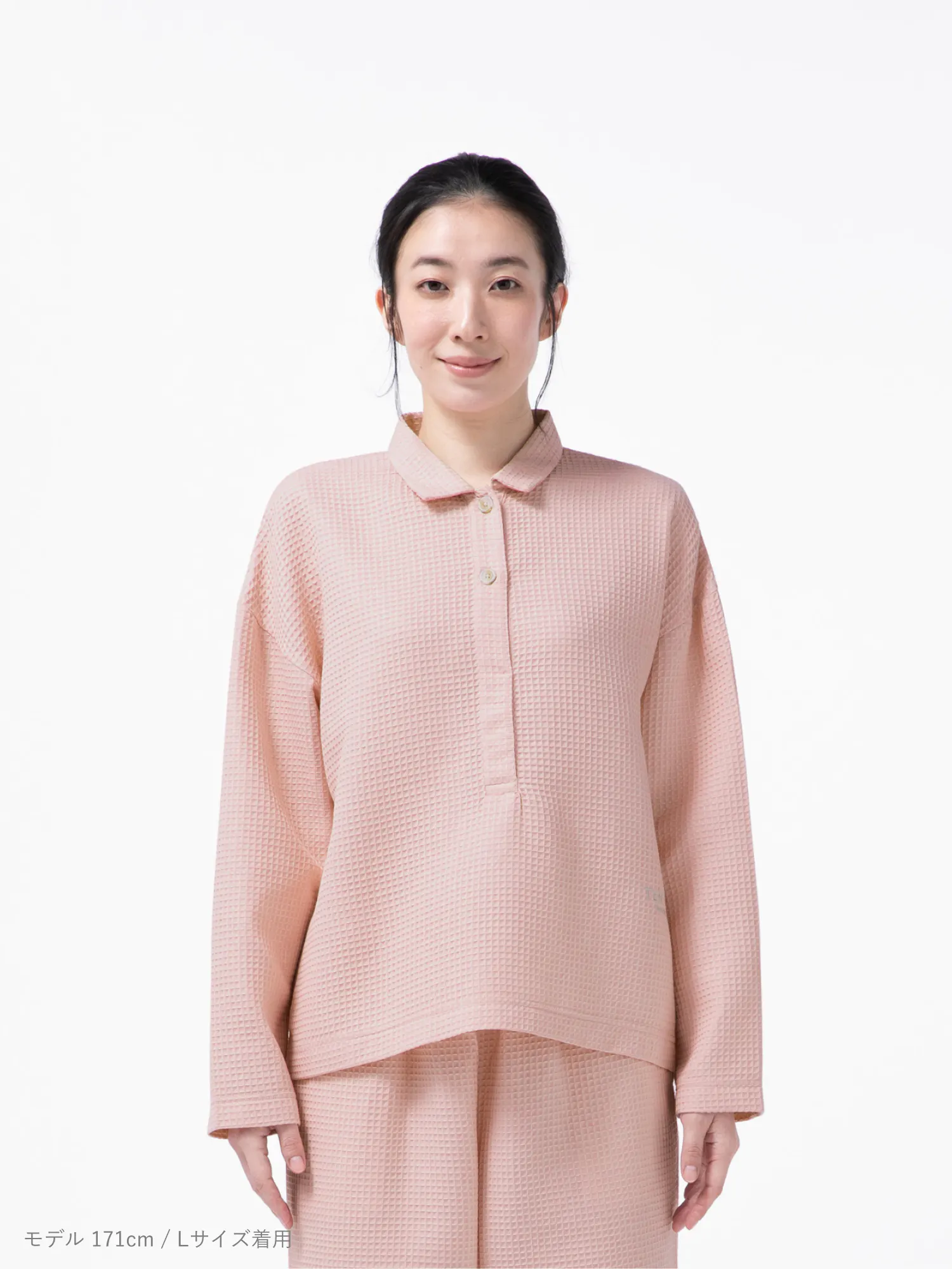 BAKUNE Waffle Women's / 長袖シャツ_25SS | TENTIAL公式オンラインストア