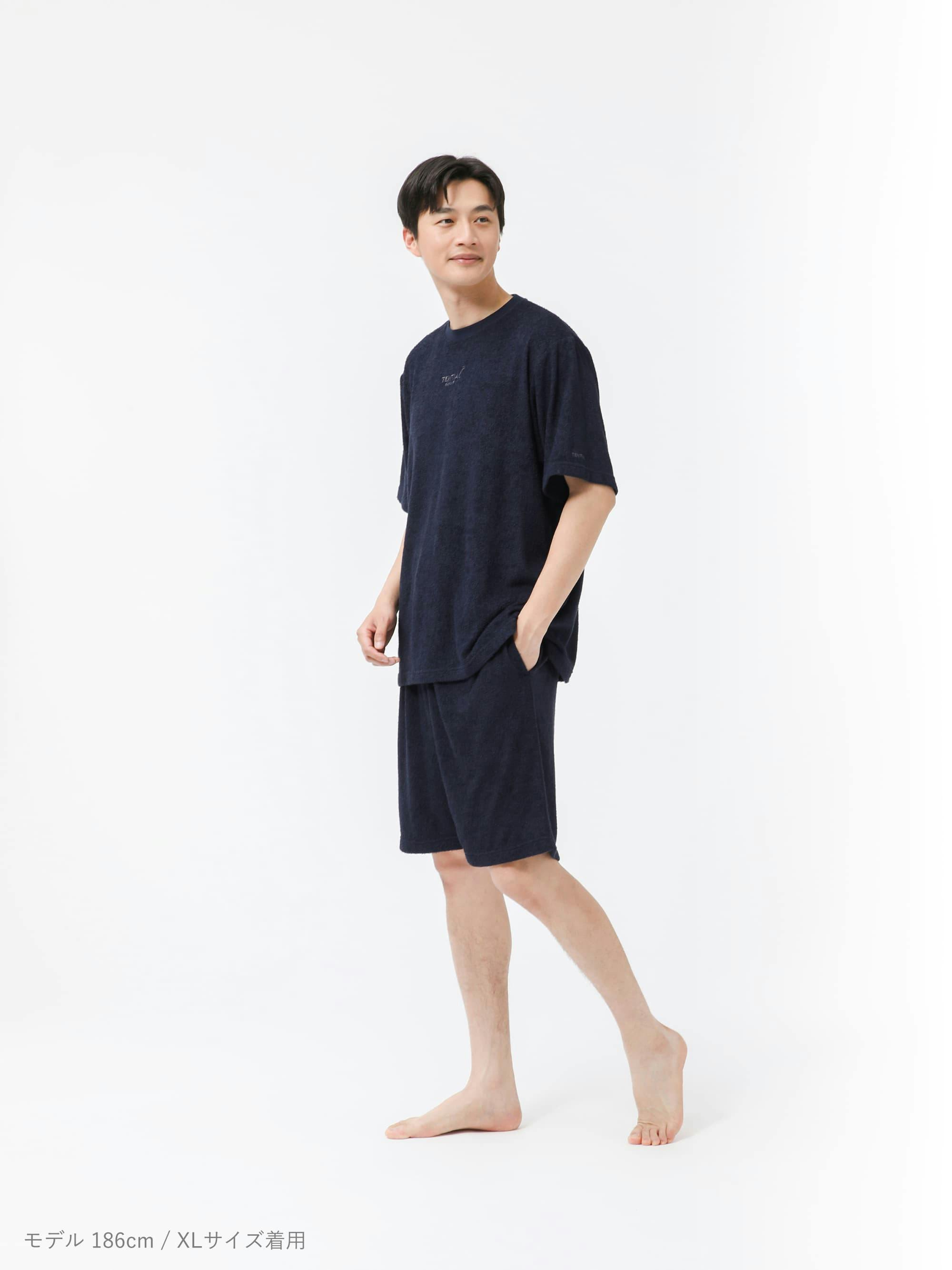 BAKUNE Pile 上下セット（半袖Tシャツ・ショートパンツ）_25SS