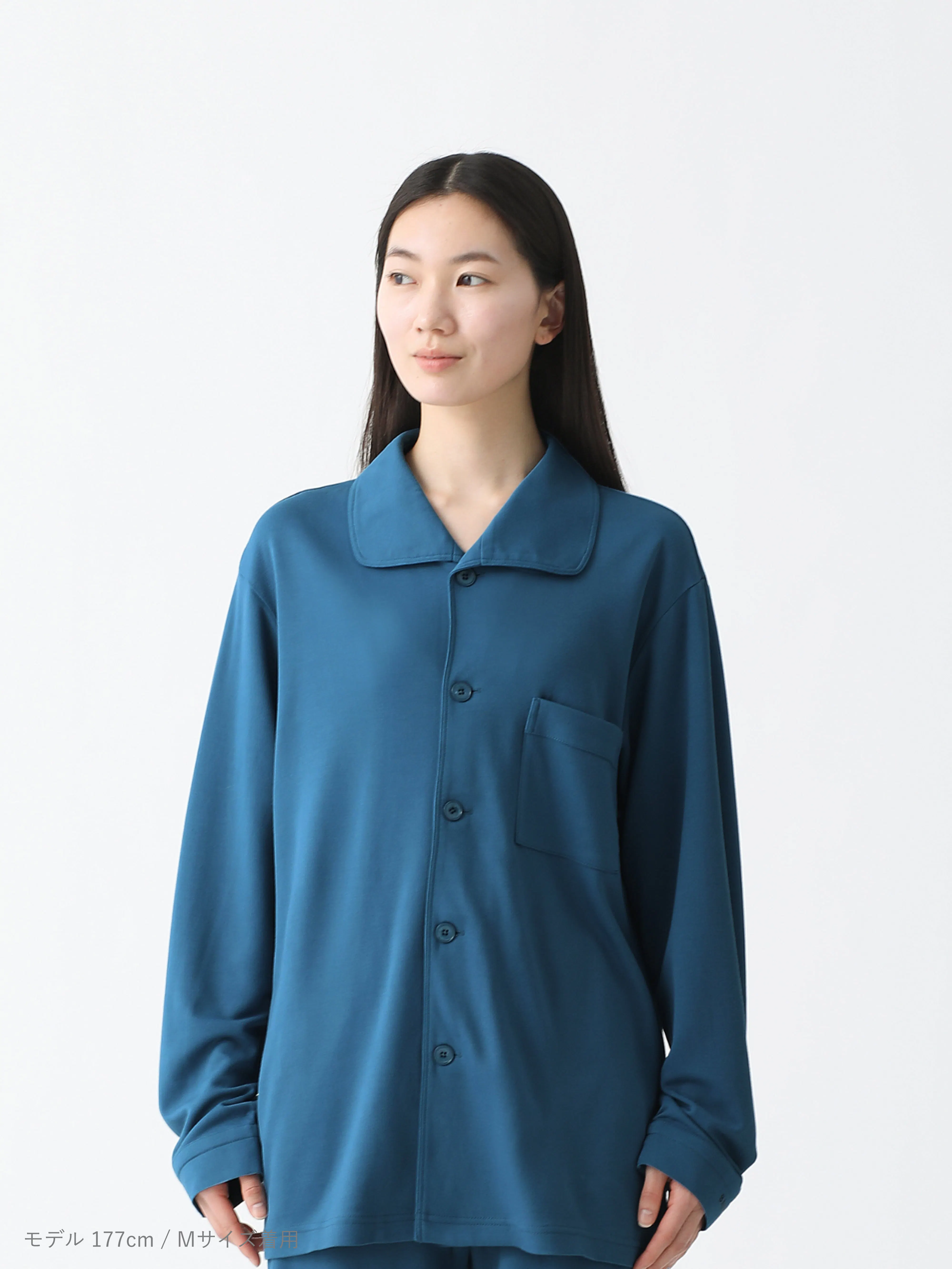 母の日・父の日限定】パジャマ スムース / 上下セット（長袖シャツ