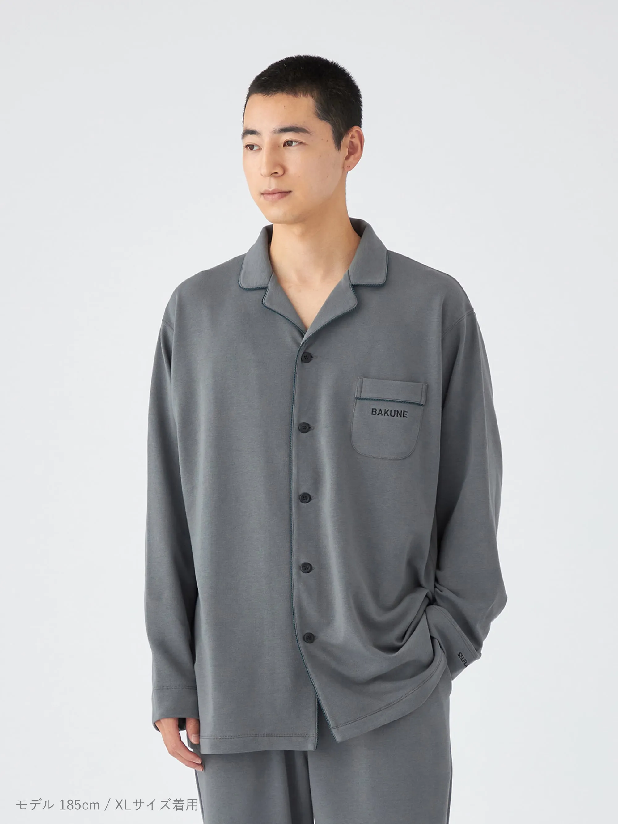 BAKUNE パジャマ スウェット / 長袖シャツ_25FW | TENTIAL公式
