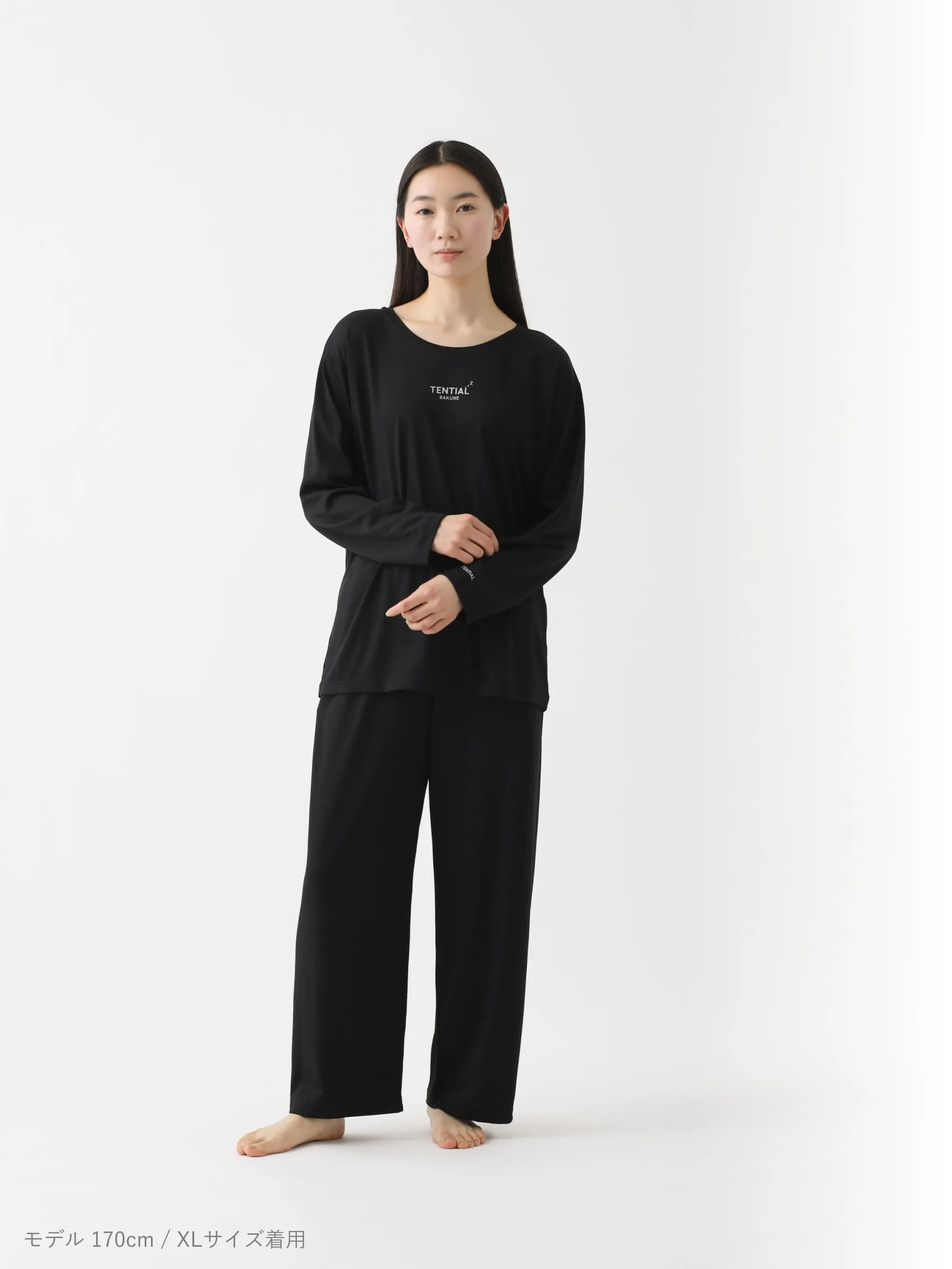 BAKUNE Dry Women's 長袖 Black