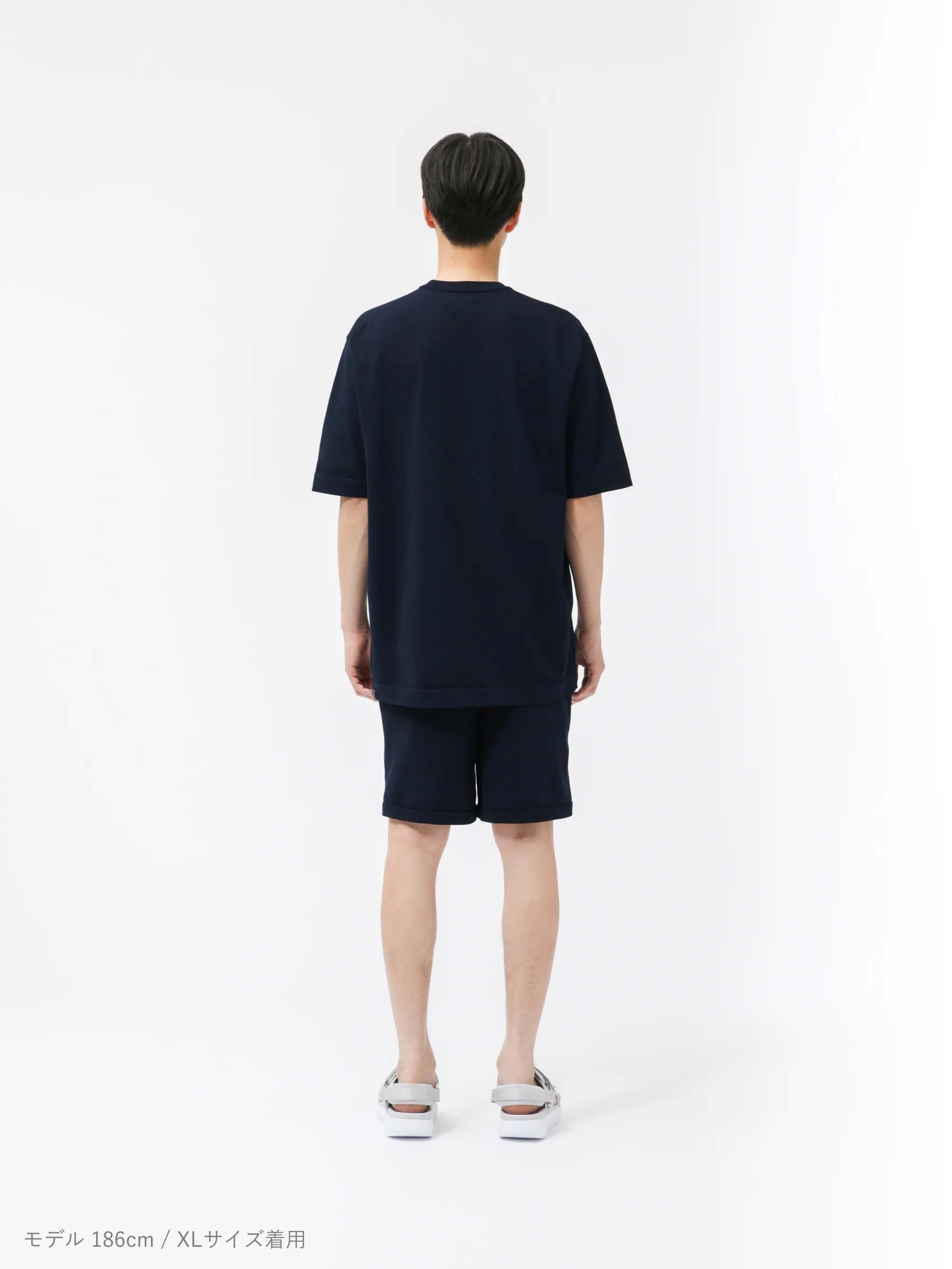 MIGARU Light Knit Short Sleeve T-Shirt / 上下セット（半袖Tシャツ