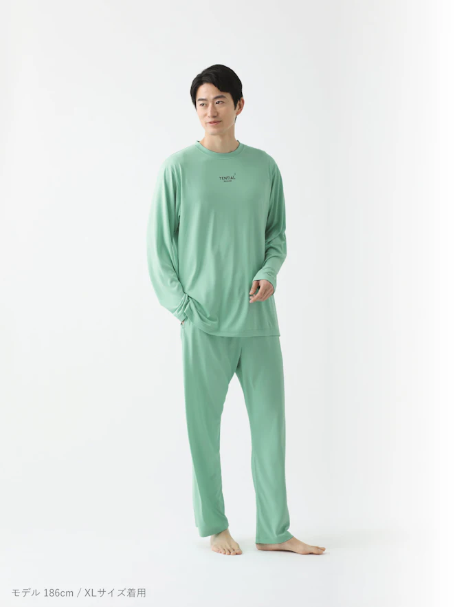 BAKUNE Dry Men's / 上下セット(長袖Tシャツ・ロングパンツ)