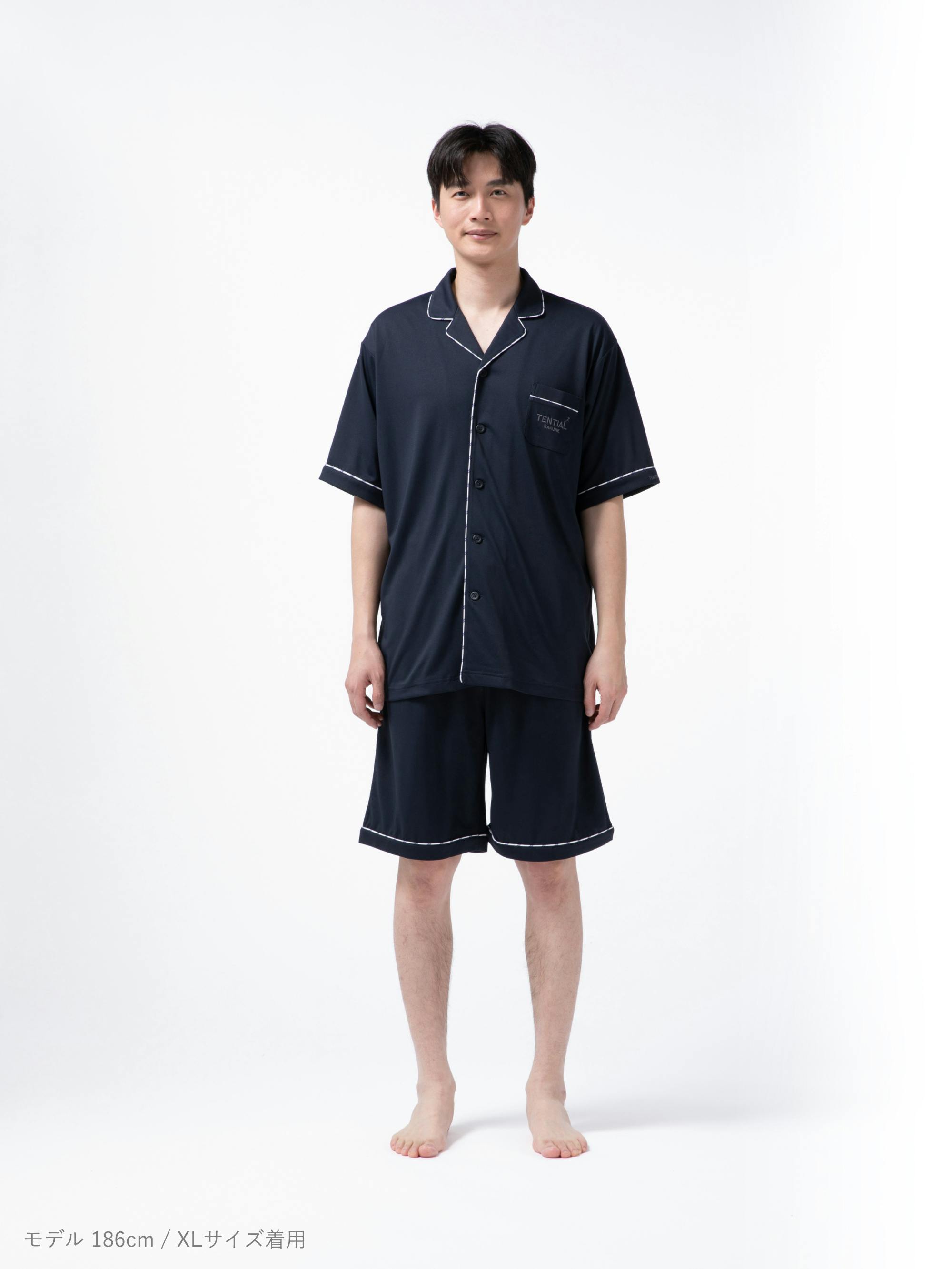 BAKUNE Pajamas Dry 上下セット（半袖シャツ・ショートパンツ