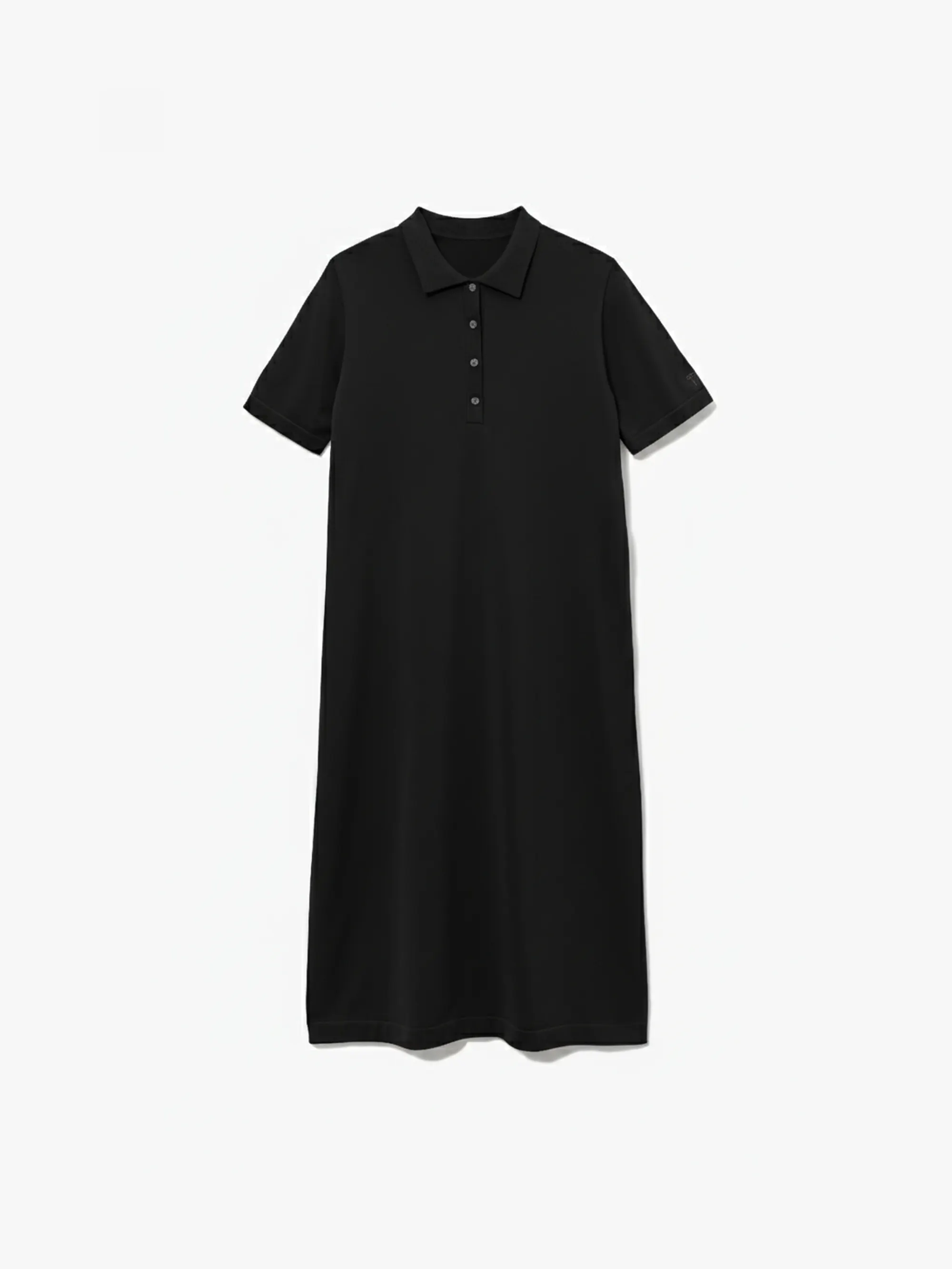 【ライトニット】半袖ポロワンピース ウィメンズ / ワンピース