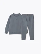 BAKUNE スウェット ウィメンズ 長袖 Dark-gray