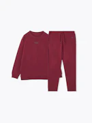 BAKUNE スウェット メンズ 長袖 Bordeaux