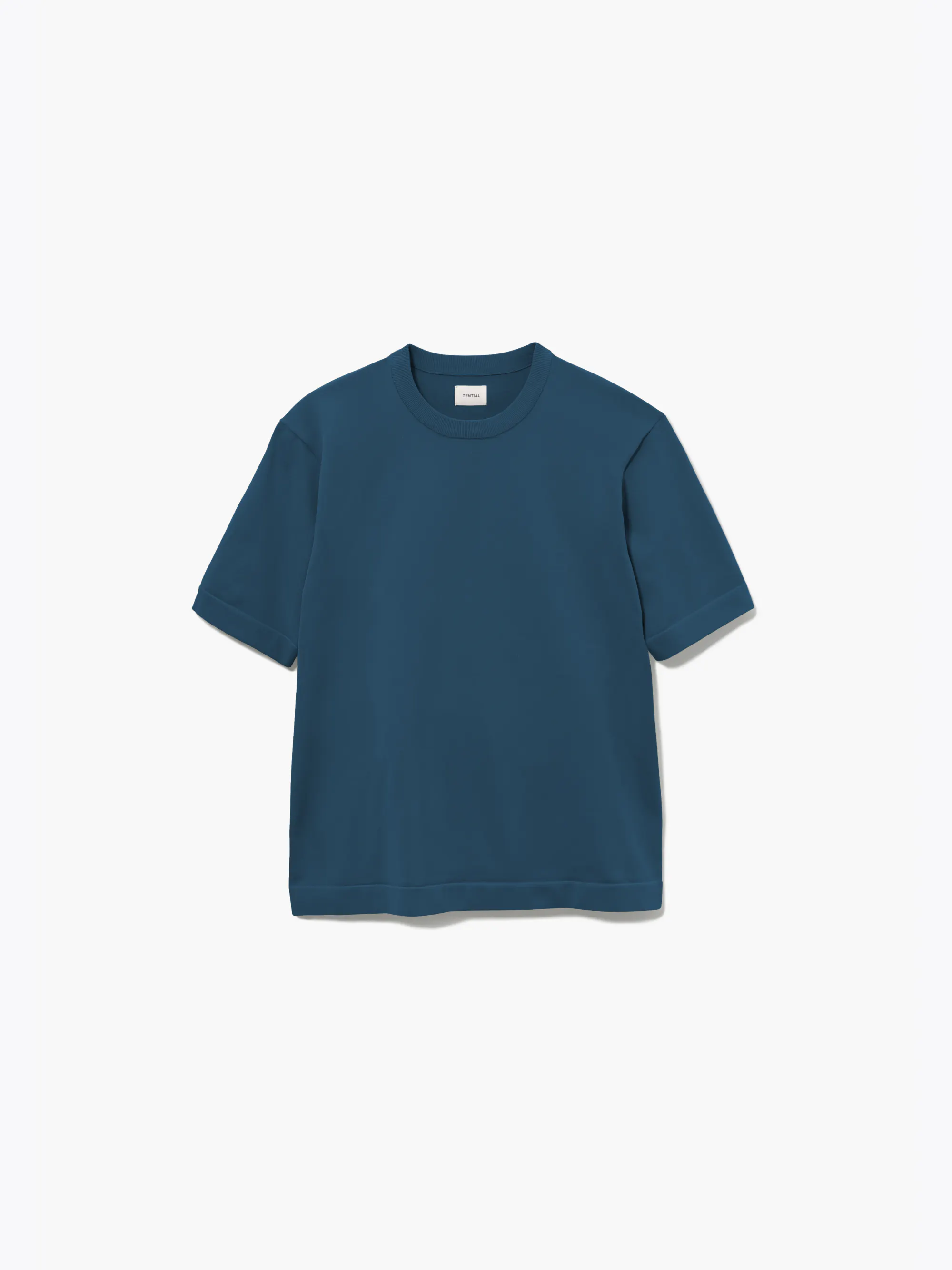 ライトニット】半袖Tシャツ メンズ_上下セット(ロングパンツ
