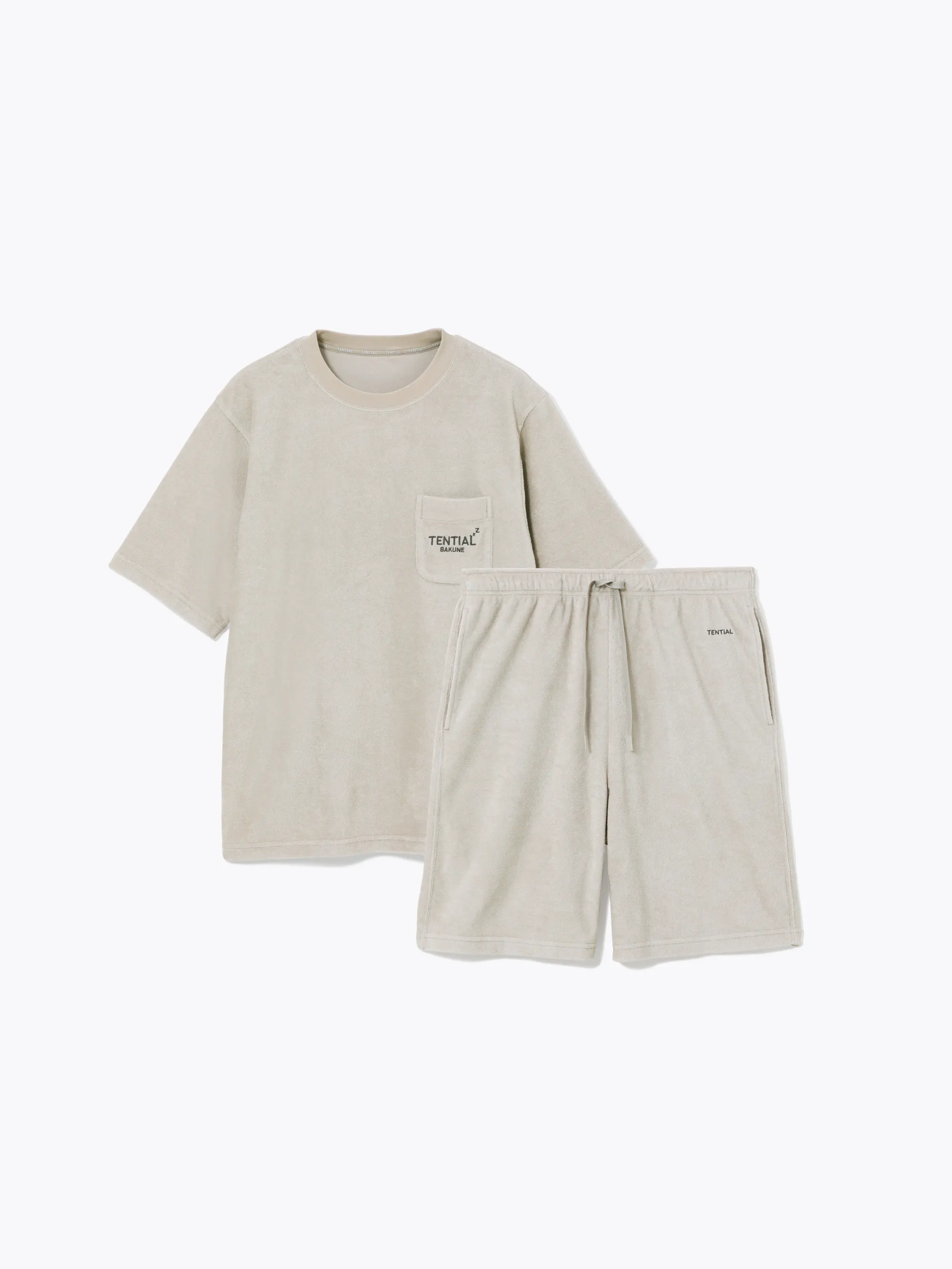 BAKUNE パイル / 上下セット（半袖Tシャツ・ショートパンツ）