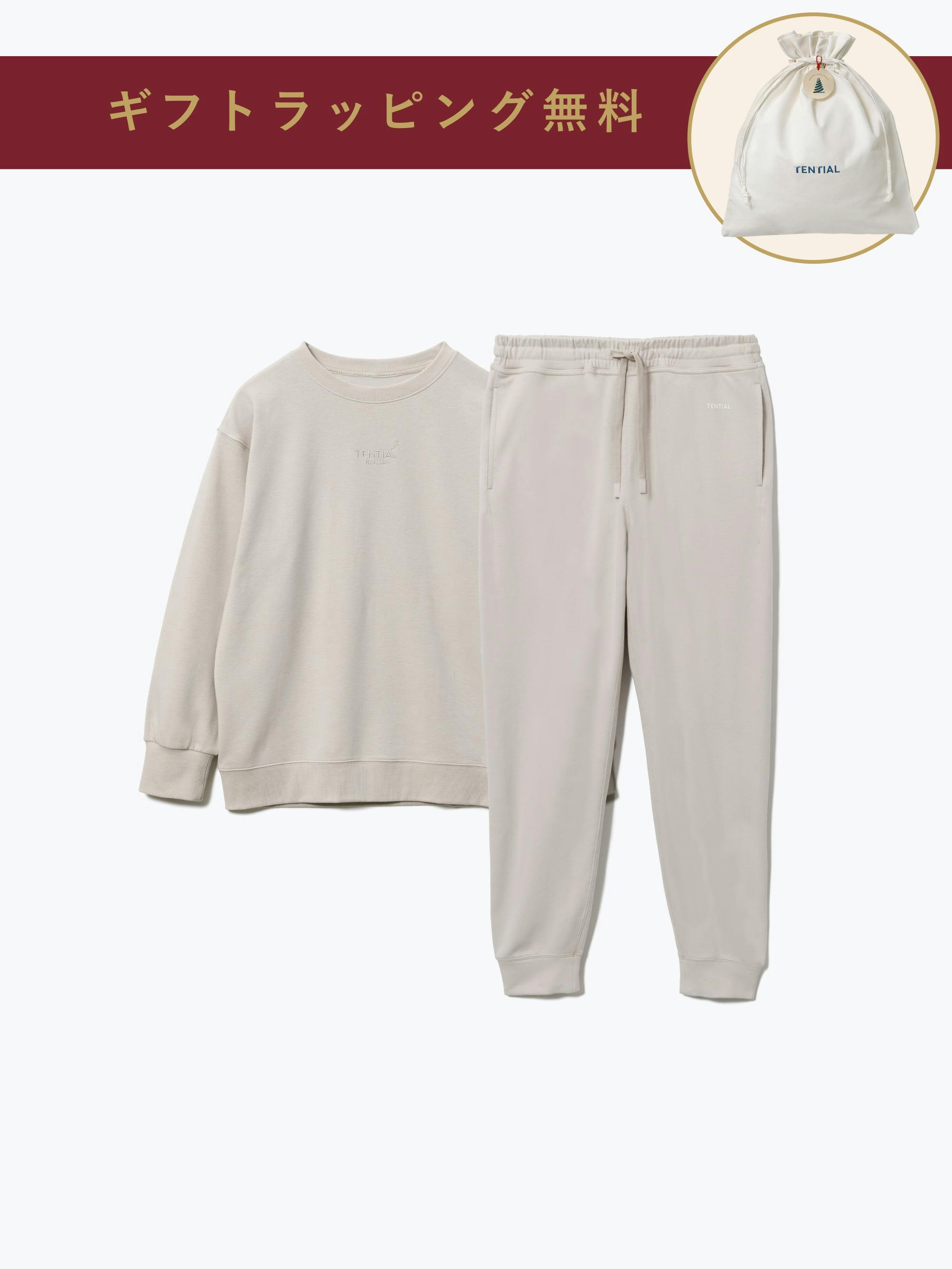 BAKUNE スウェット ウィメンズ 長袖 Greige