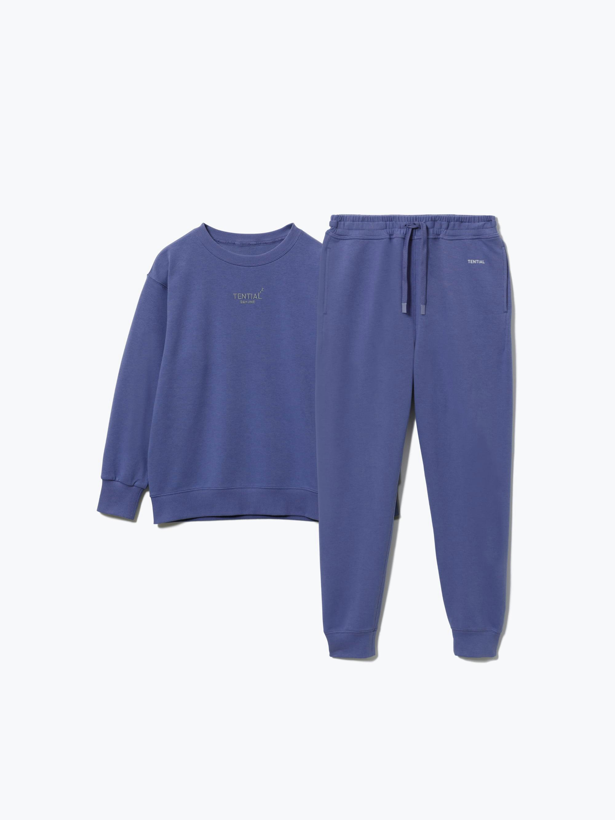 BAKUNE スウェット ウィメンズ 長袖 Purple