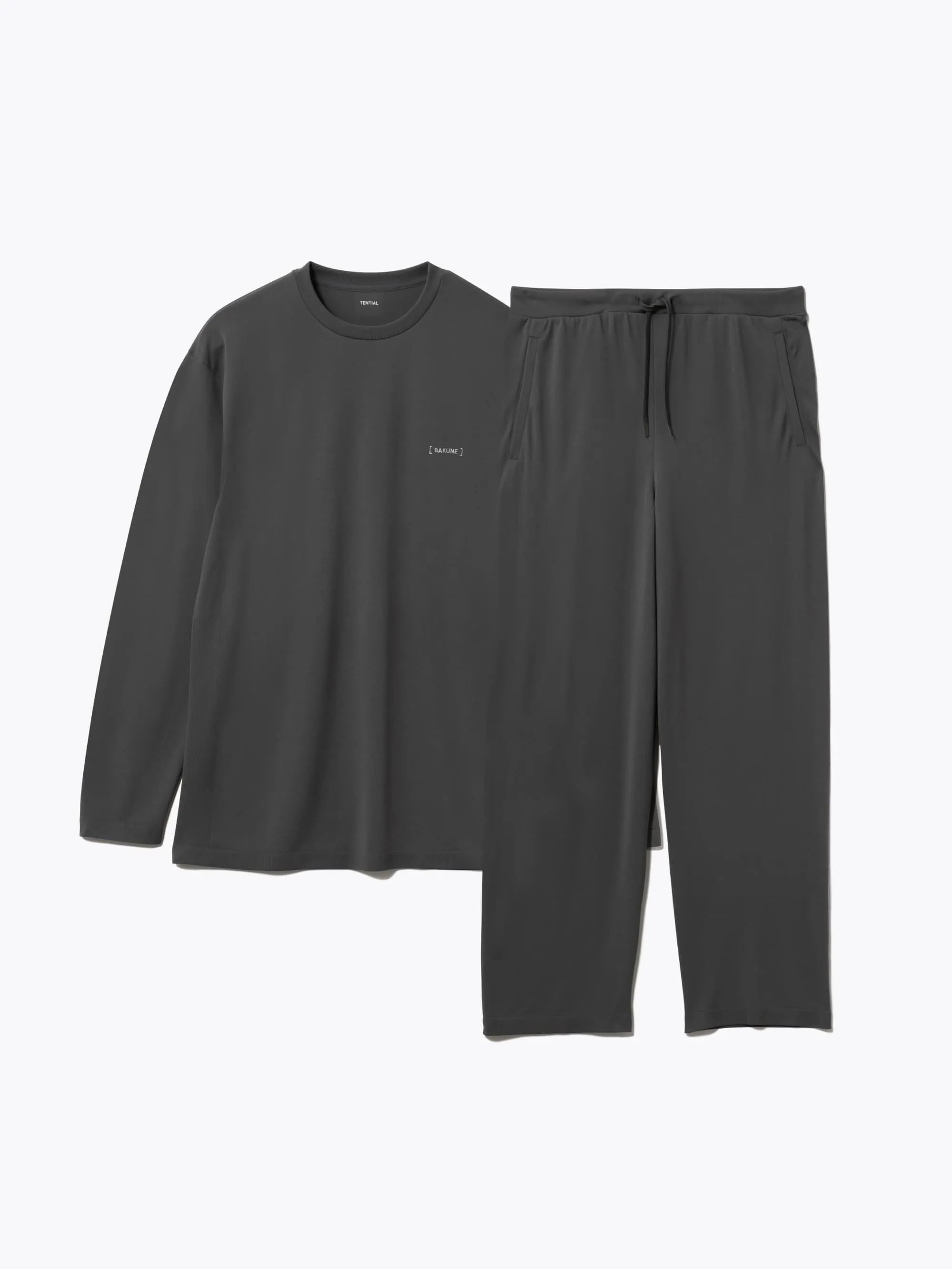 BAKUNE 3D Dry Men's 上下セット（長袖Tシャツ・ロングパンツ）_25SS