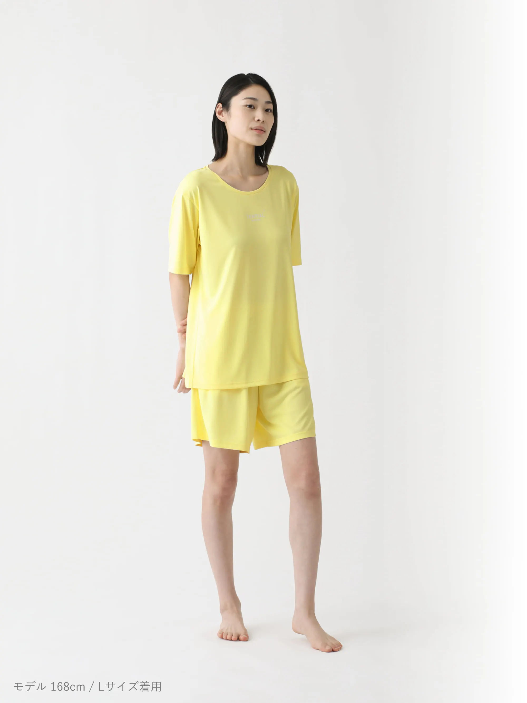 BAKUNE Dry Women's 半袖 Yellow
