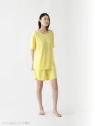 BAKUNE Dry Women's 半袖 Yellow