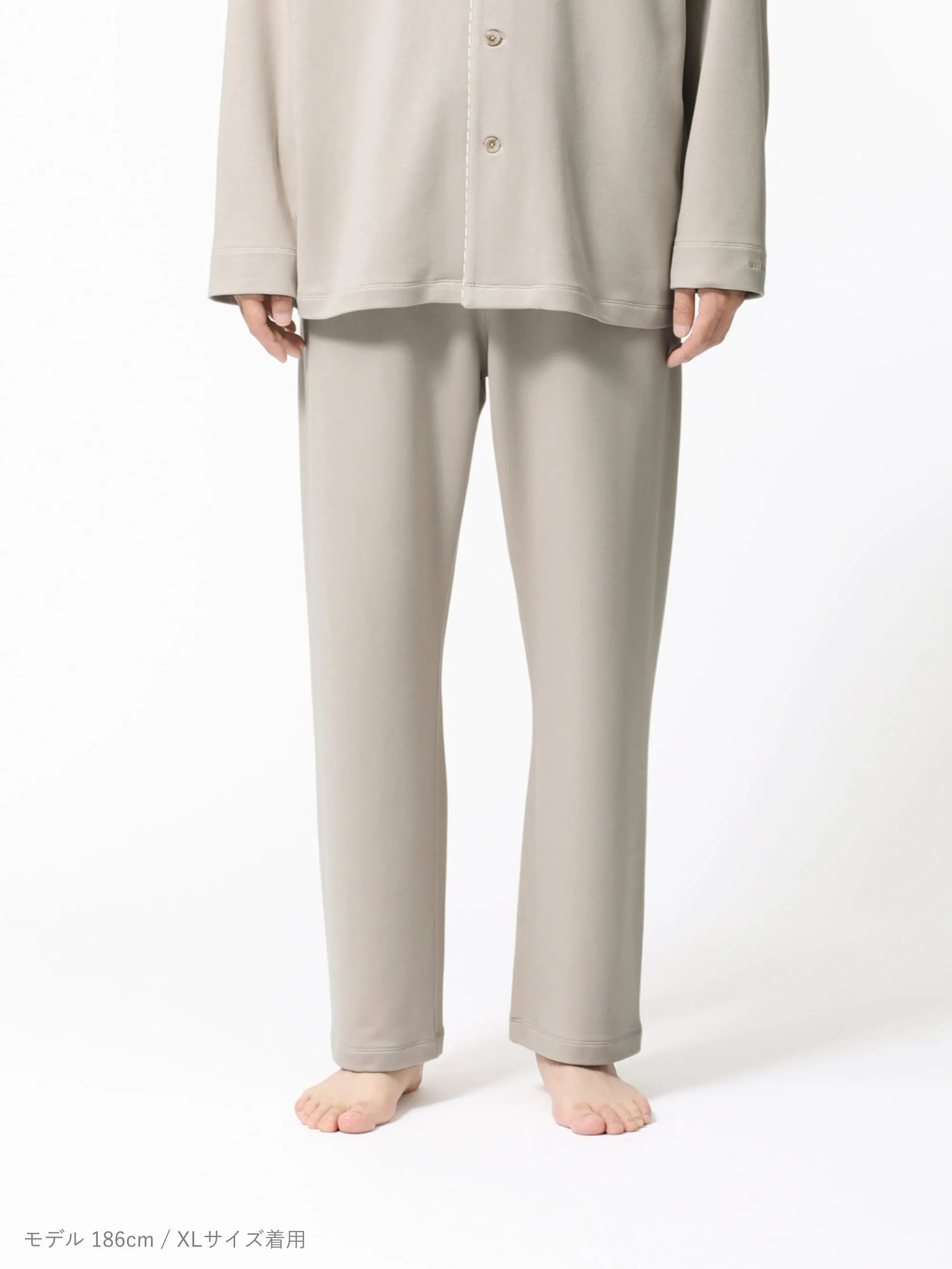 BAKUNE パジャマ スウェット / 上下セット（長袖シャツ・ロングパンツ